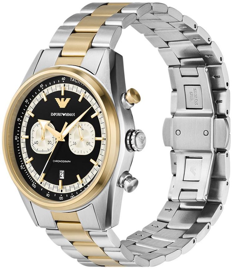 Emporio Armani AR11678 zegarek srebrny sportowy Emporio Armani bransoleta