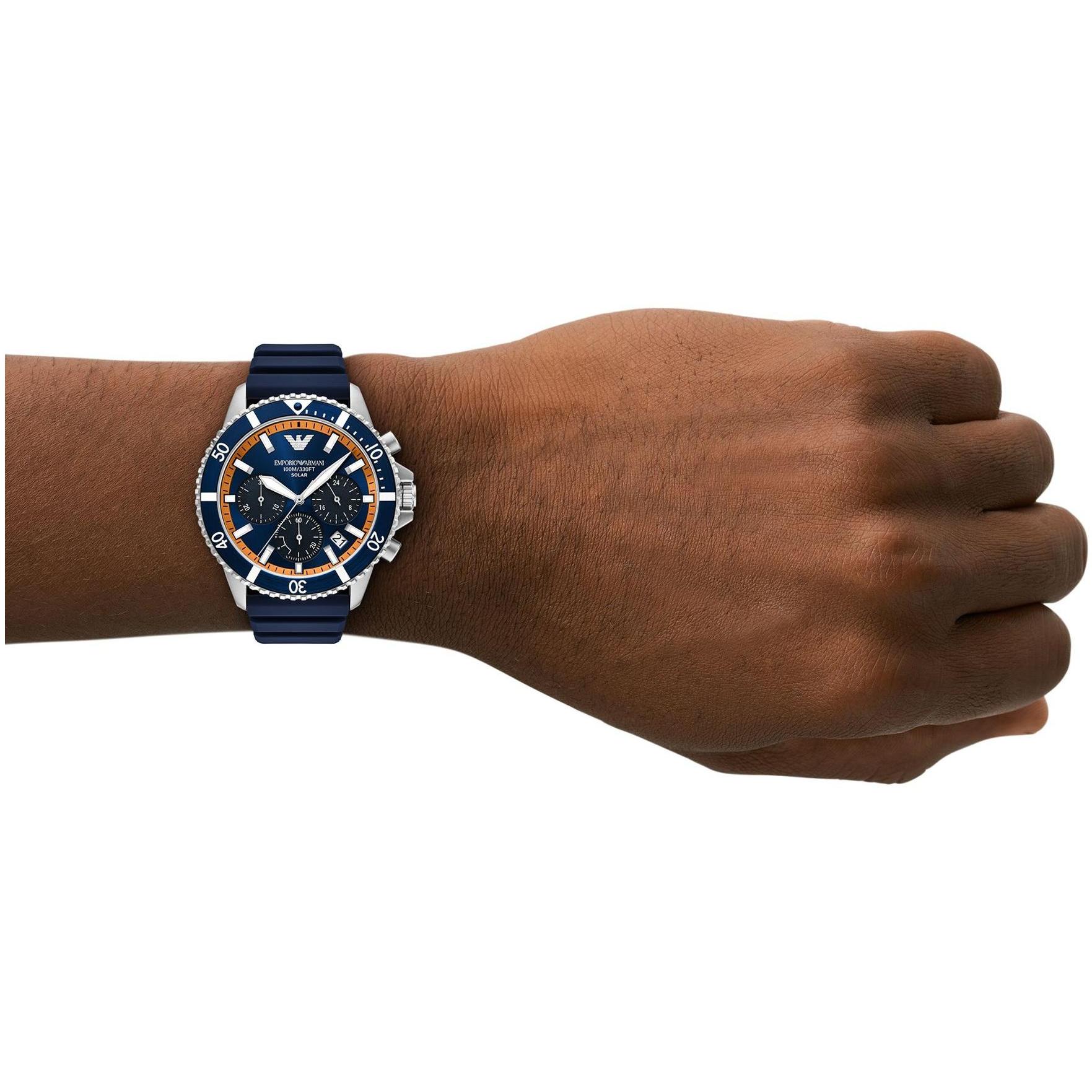 Emporio Armani AR11696 Diver zegarek męski fashion-modowy mineralne - miniatura 7