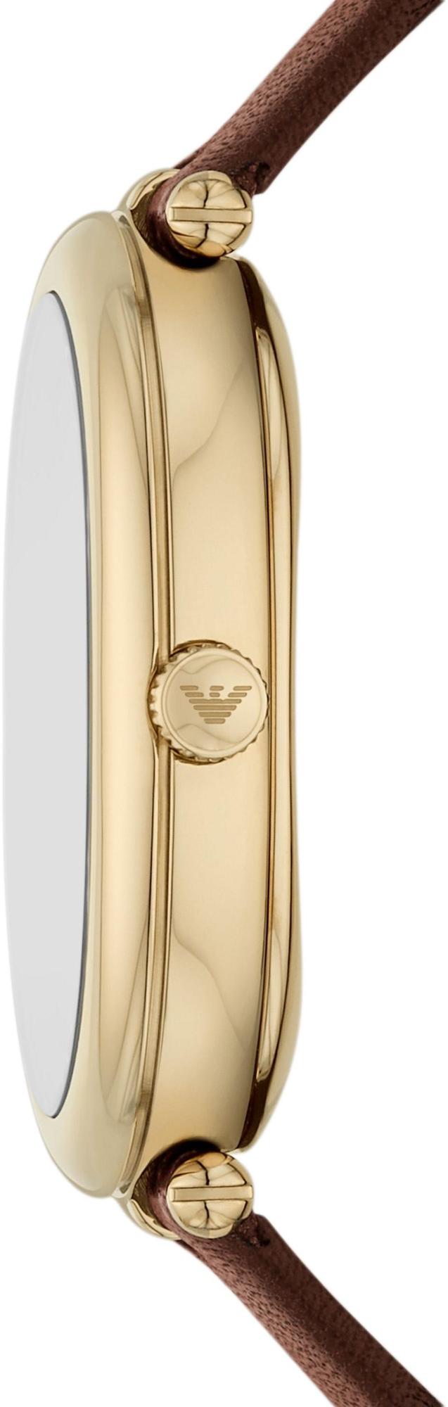 Emporio Armani AR11708 zegarek złoty klasyczny Emporio Armani pasek - miniatura 2