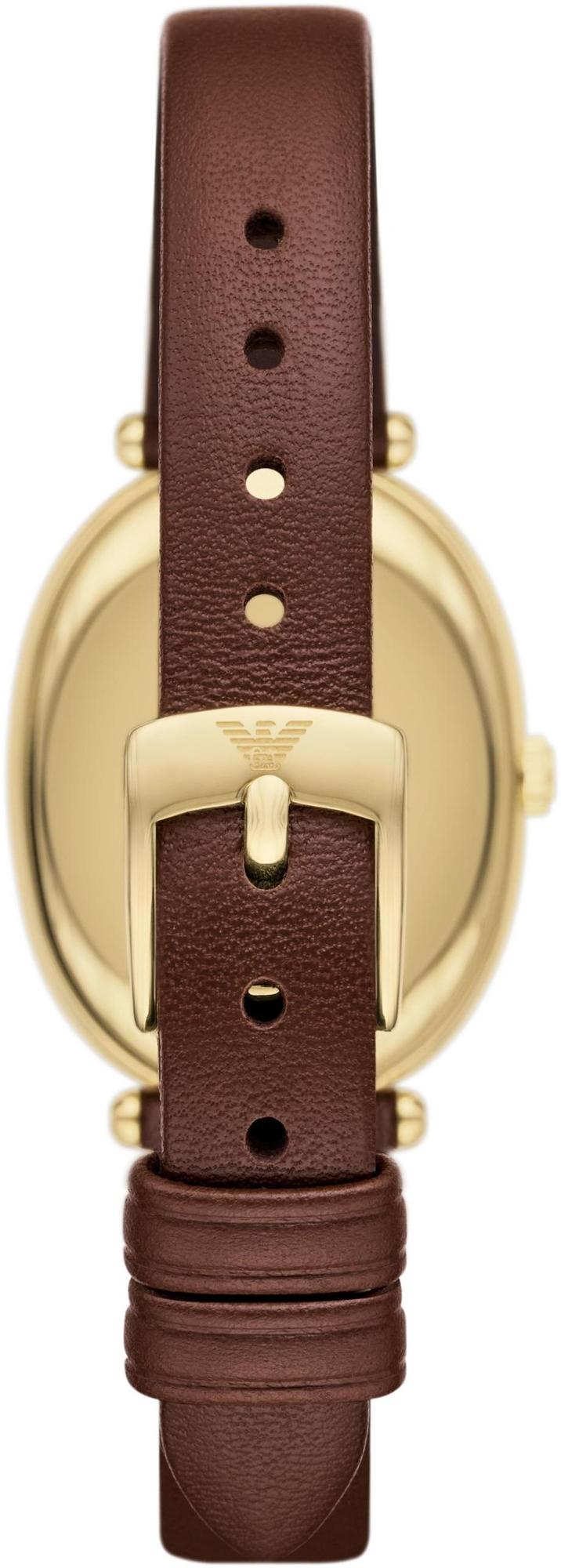 Emporio Armani AR11708 zegarek złoty klasyczny Emporio Armani pasek - miniatura 3