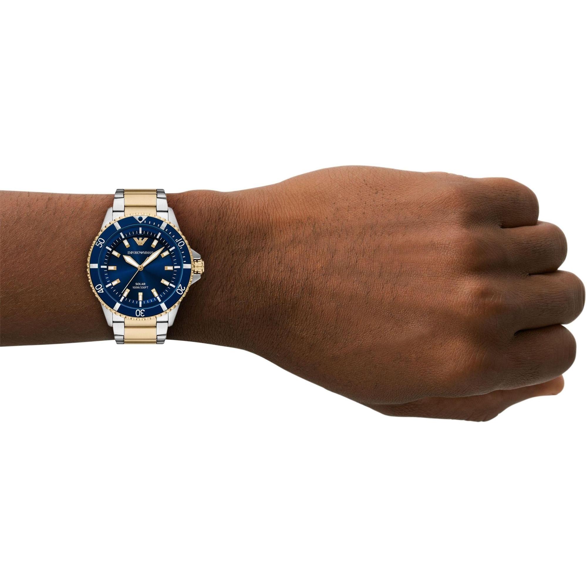 Emporio Armani AR11738 World Explorer Solar Chronograph zegarek sportowy World Explorer - miniatura 4