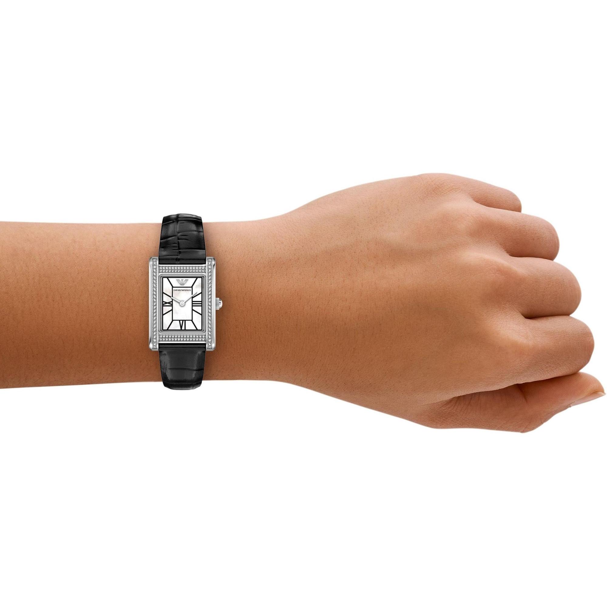 Emporio Armani AR11803 Ladies Genni zegarek damski klasyczny mineralne - miniatura 8