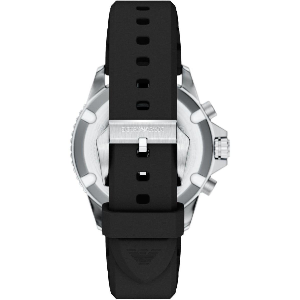 Emporio Armani AR11830 World Explorer Solar World Explorer sportowy zegarek srebrny - miniatura 6
