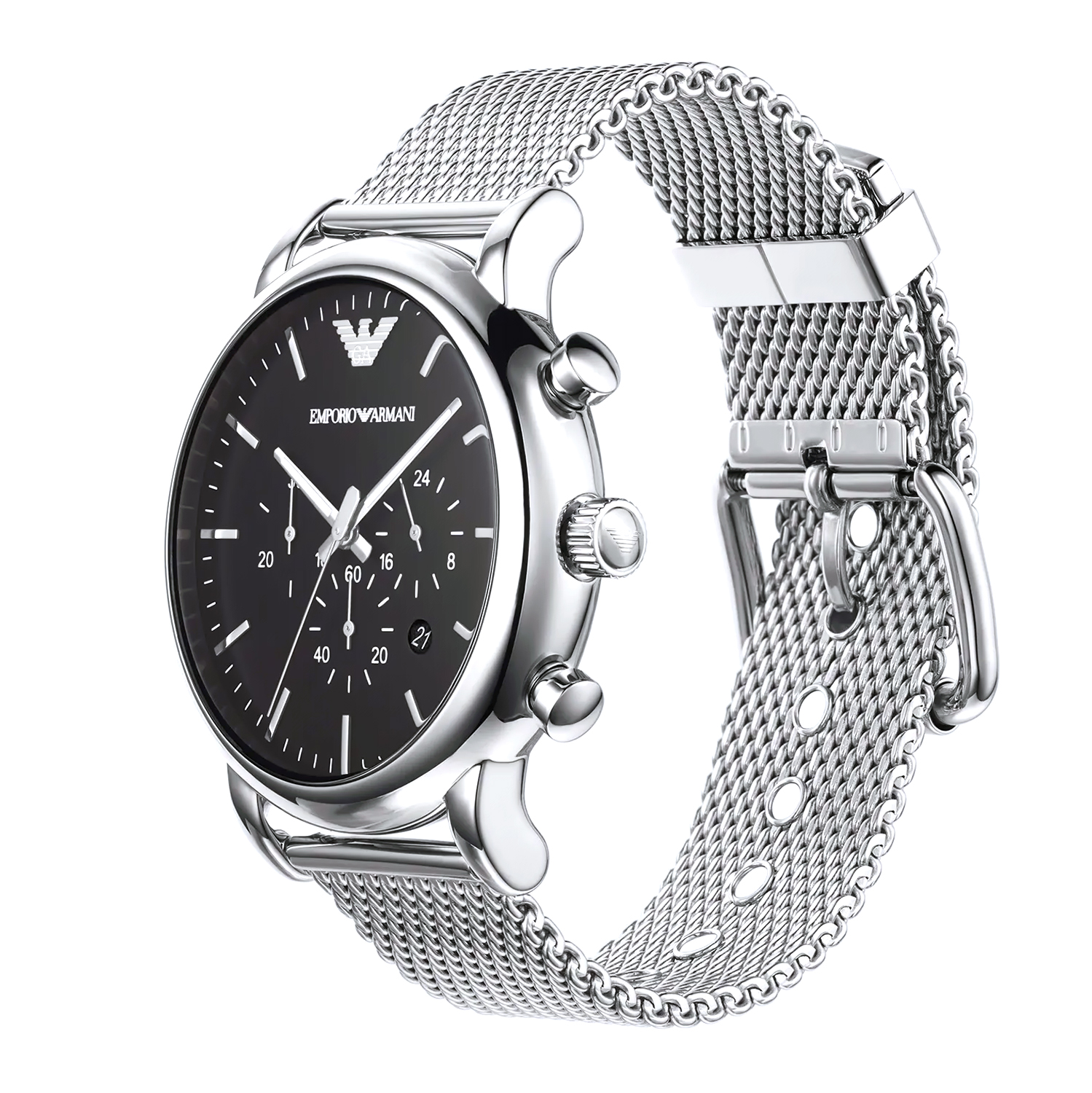 Emporio Armani AR1808 Classics zegarek męski klasyczny mineralne - miniatura 6
