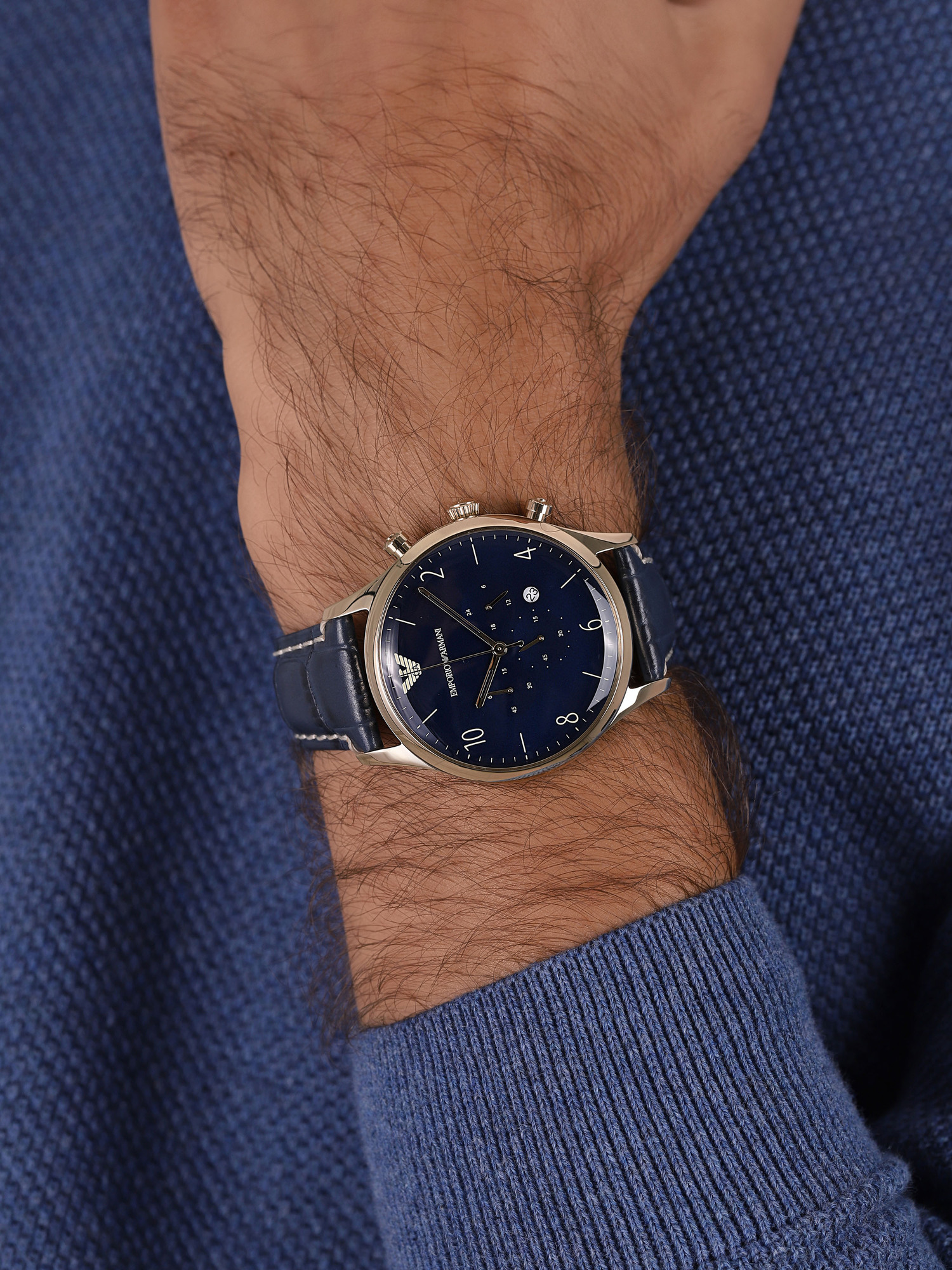 Emporio Armani AR1862 zegarek klasyczny Classics - miniatura 3