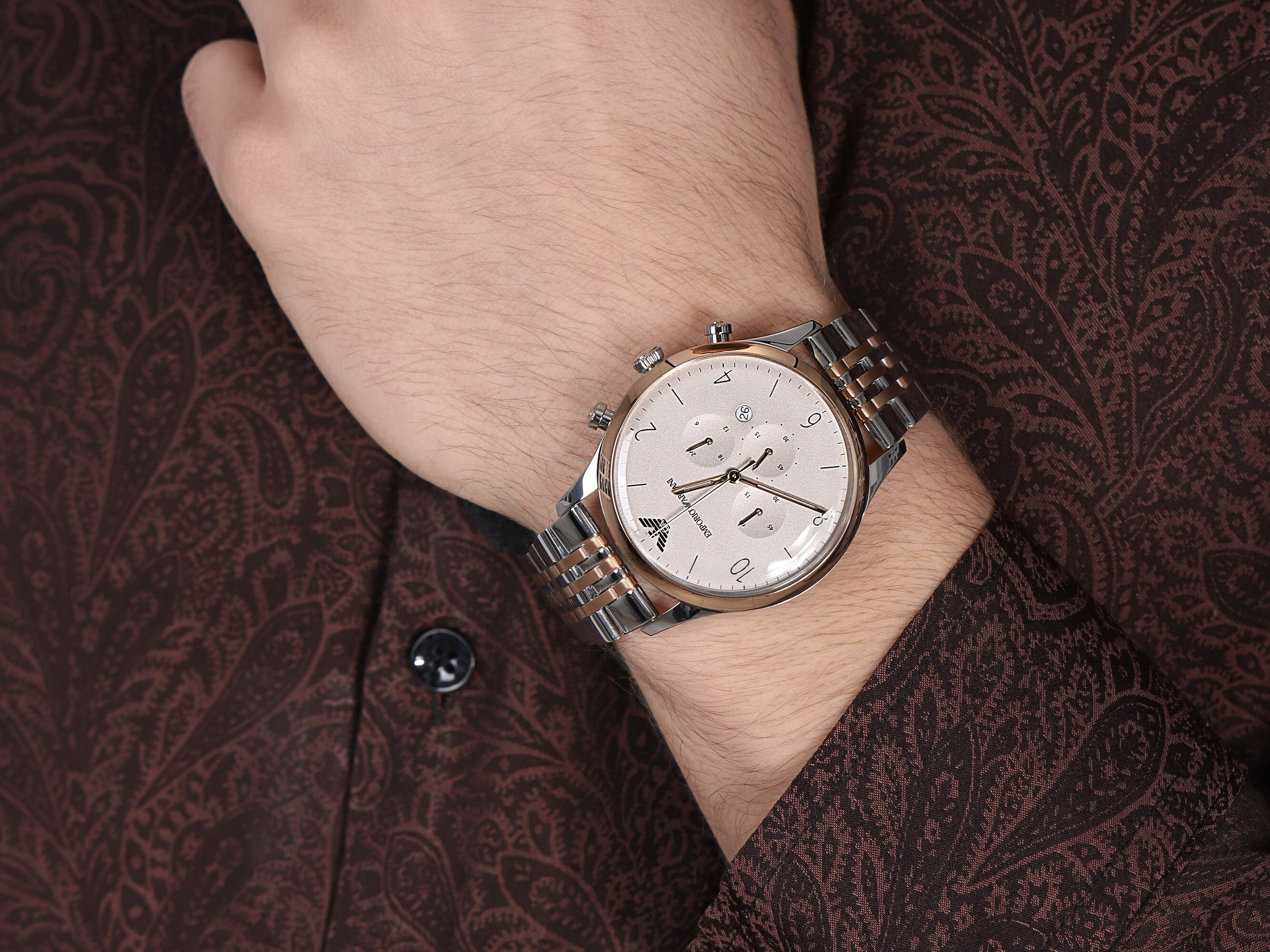 Emporio Armani AR1864 zegarek męski Classics - miniatura 4