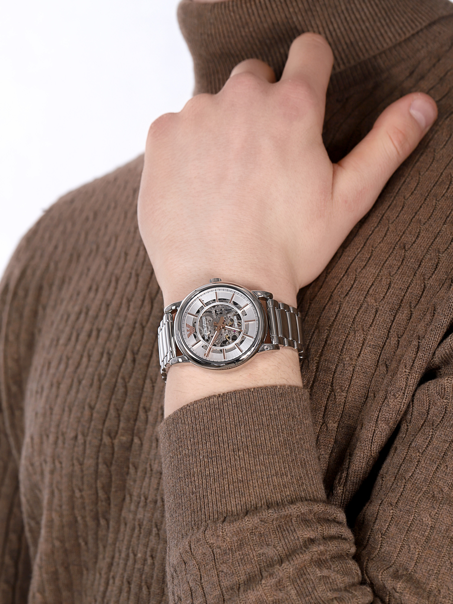 Emporio Armani AR1980 zegarek klasyczny Classics - miniatura 3