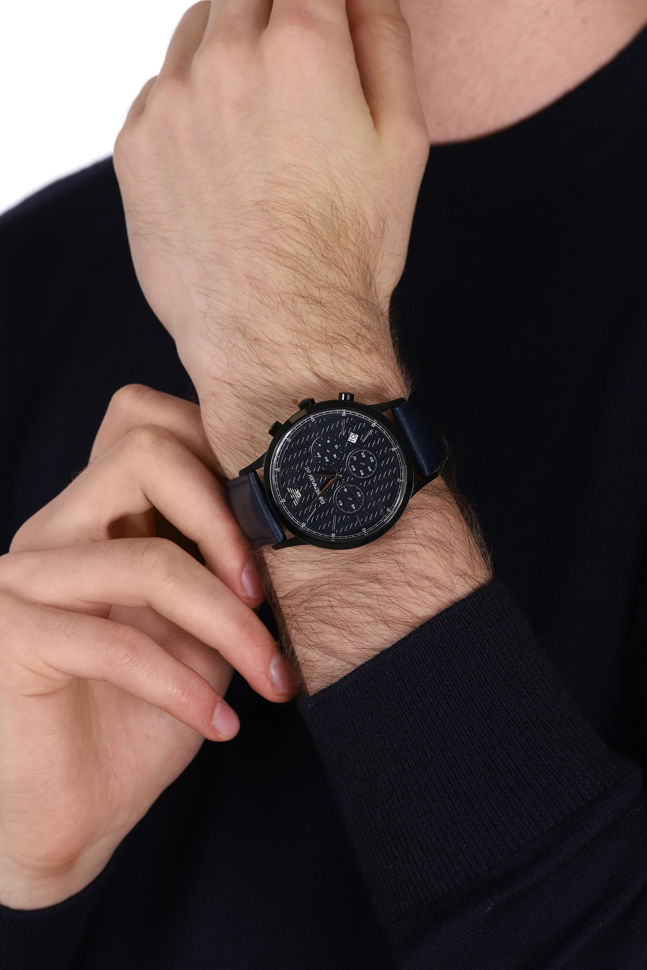 Emporio Armani AR2481 zegarek klasyczny Sports and Fashion pasek - miniatura 3