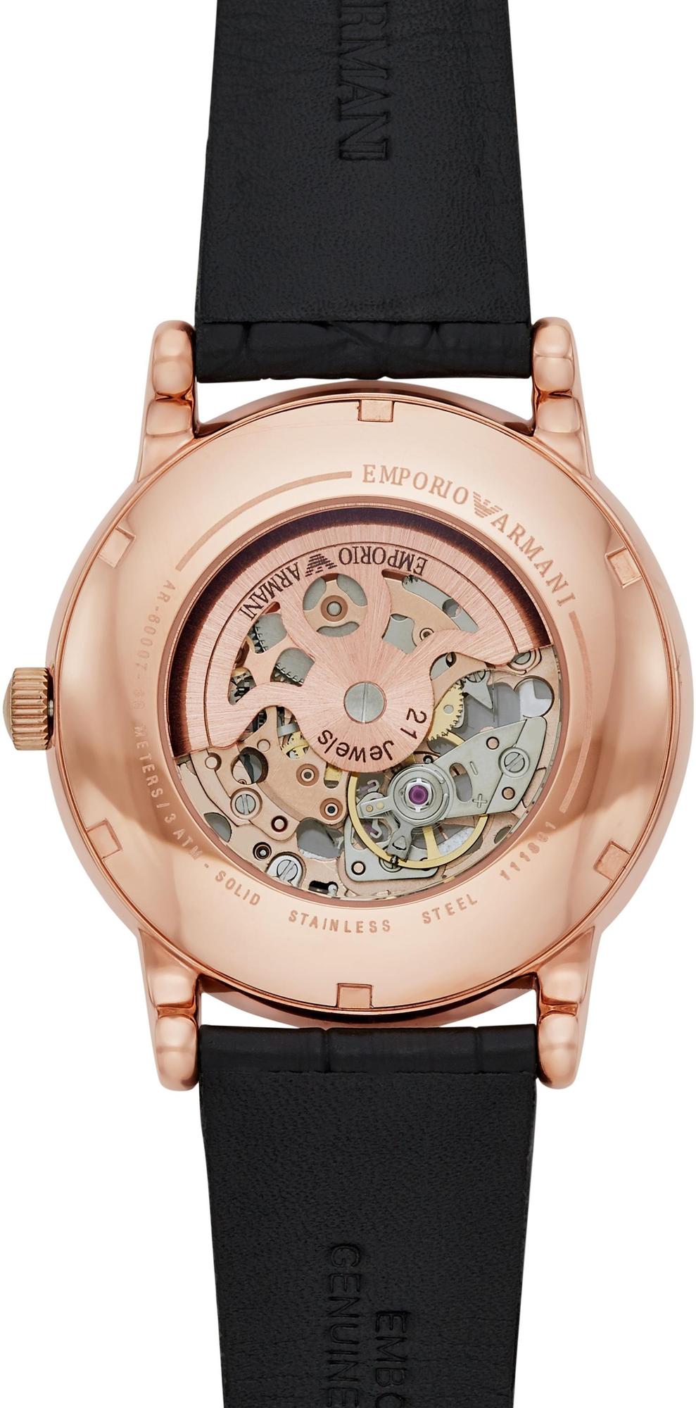 Emporio Armani AR60007 zegarek męski Meccanico - miniatura 3