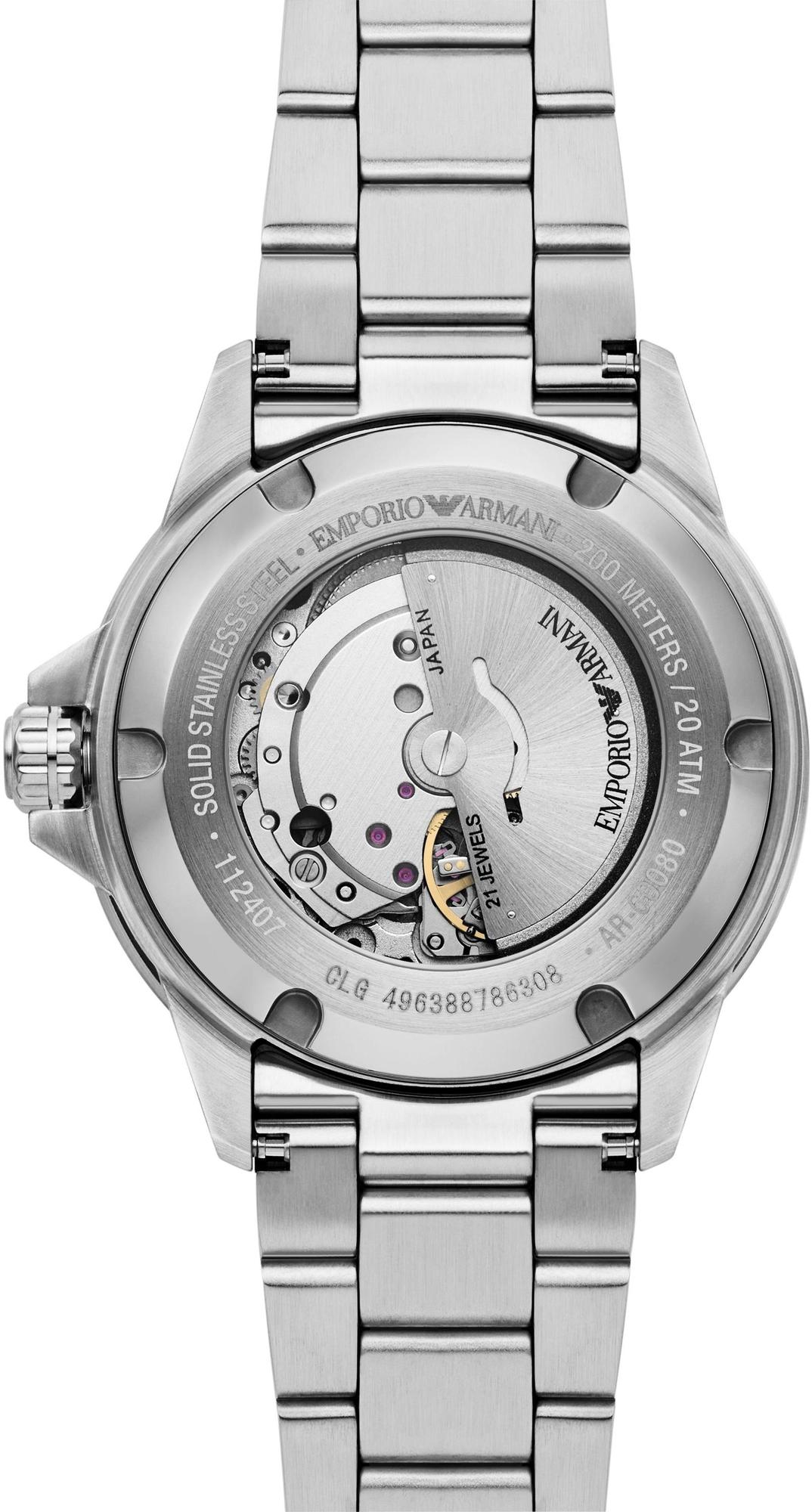 Emporio Armani AR60080 męski zegarek Diver bransoleta - miniatura 4