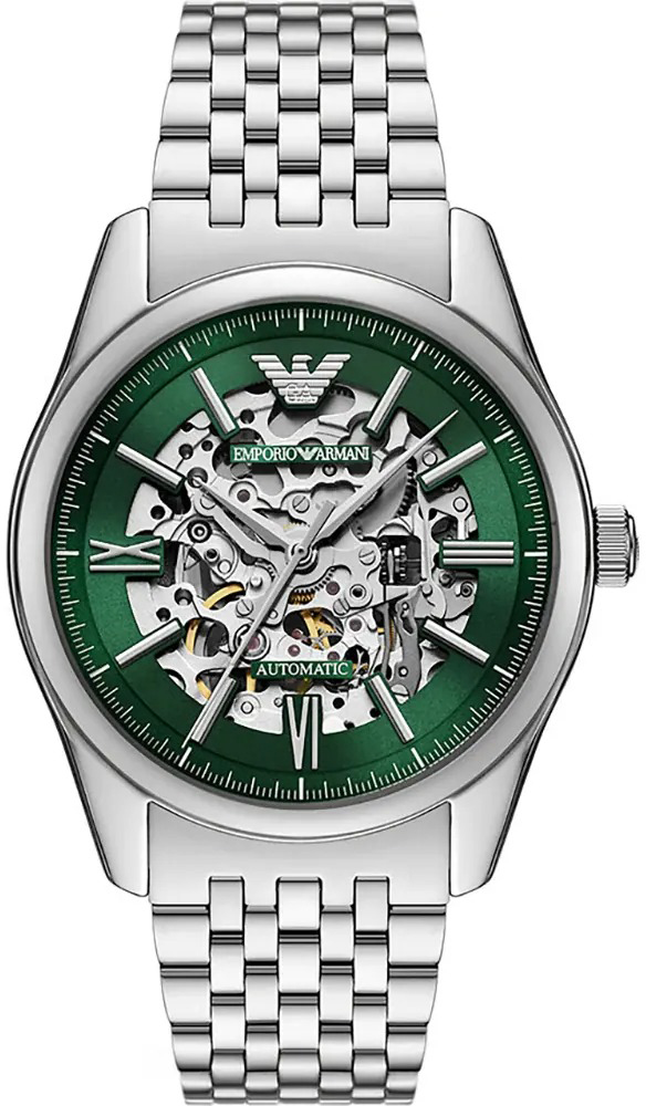 Emporio Armani Automatyczny zegarek męski z tarczą szkieletową AR60091