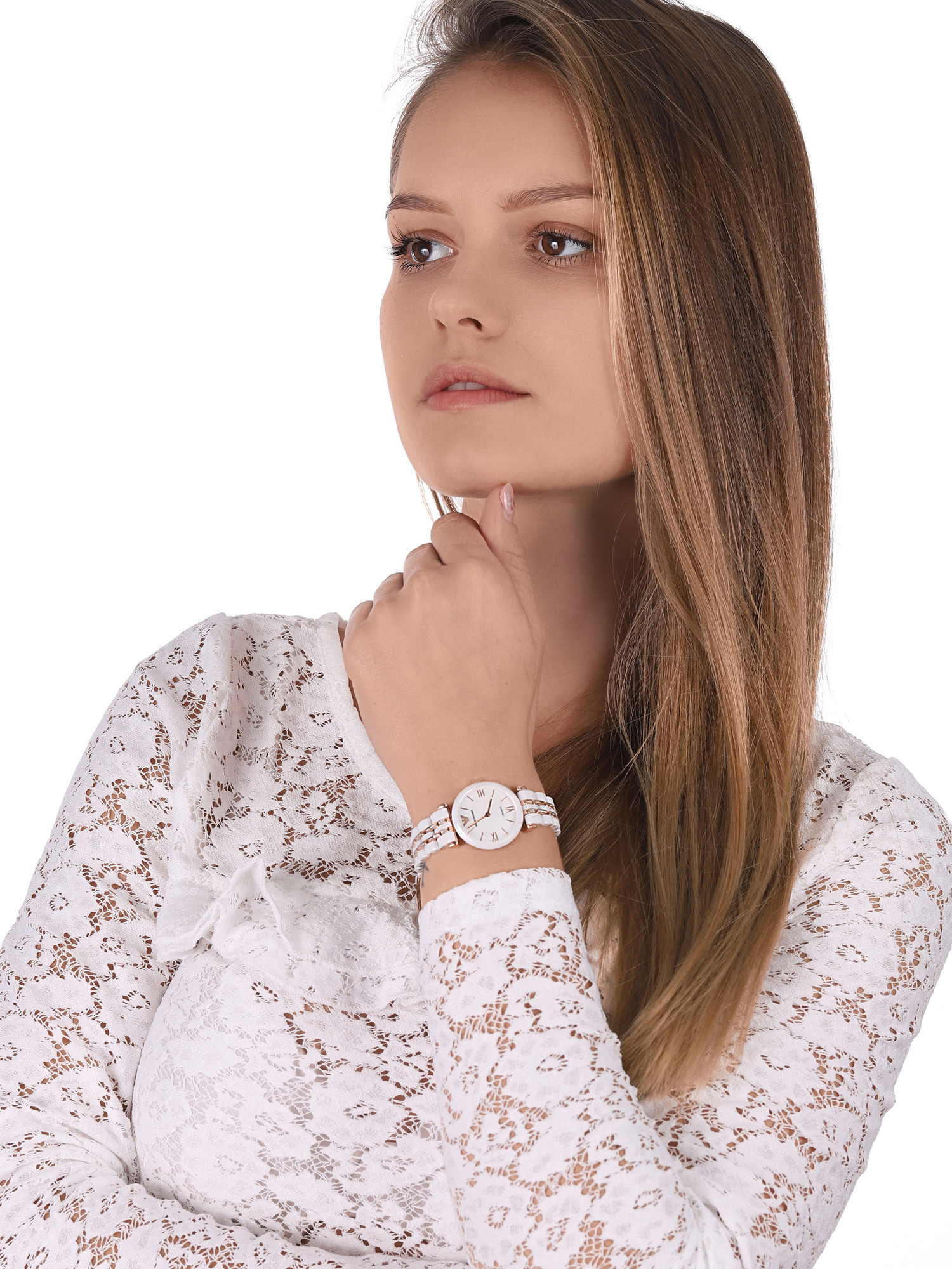 Emporio Armani AR70004 GIANNI T-BAR zegarek klasyczny Ladies