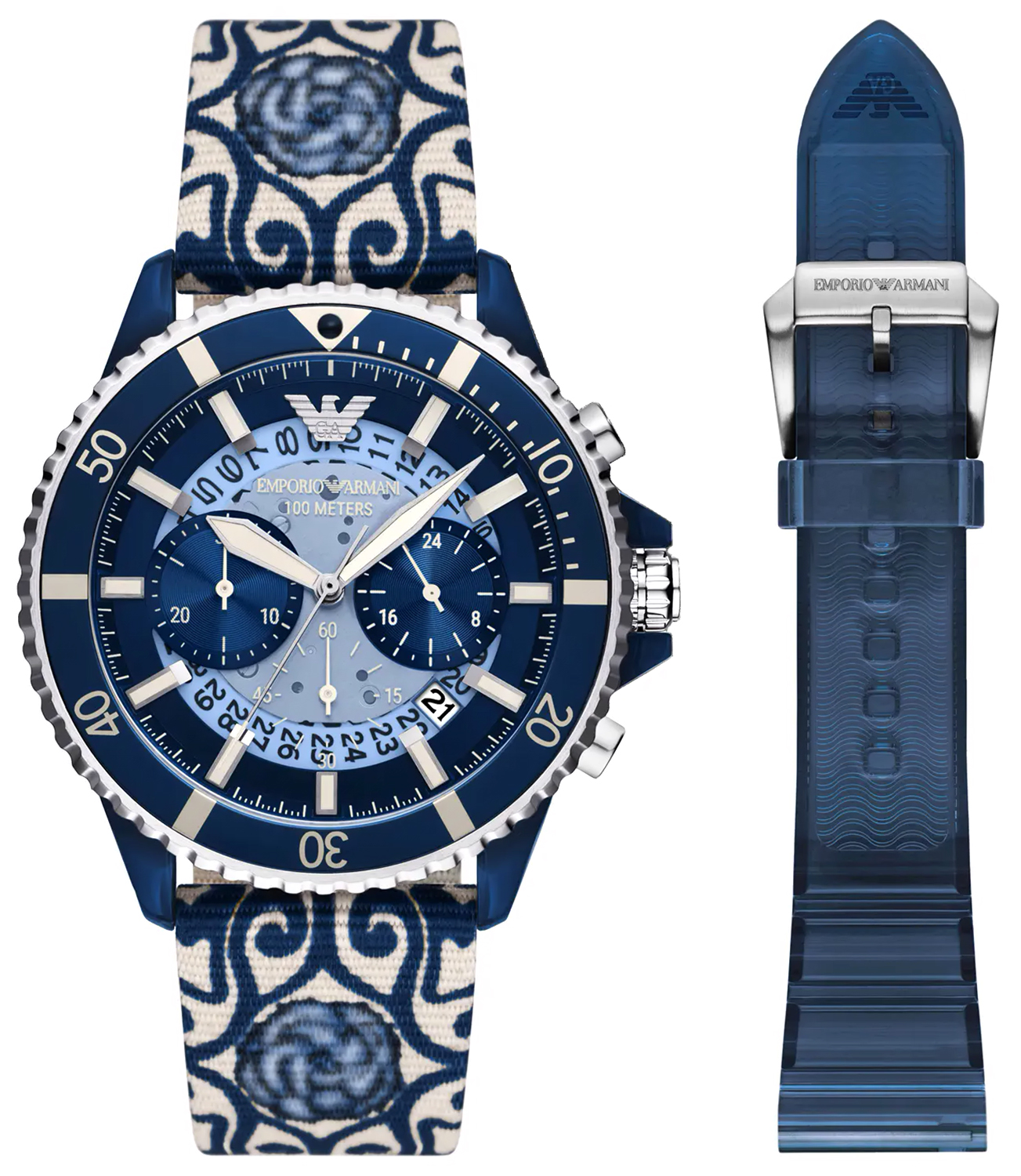 Emporio Armani CHRONOGRAPH rPET GIFT SET AR80067SET