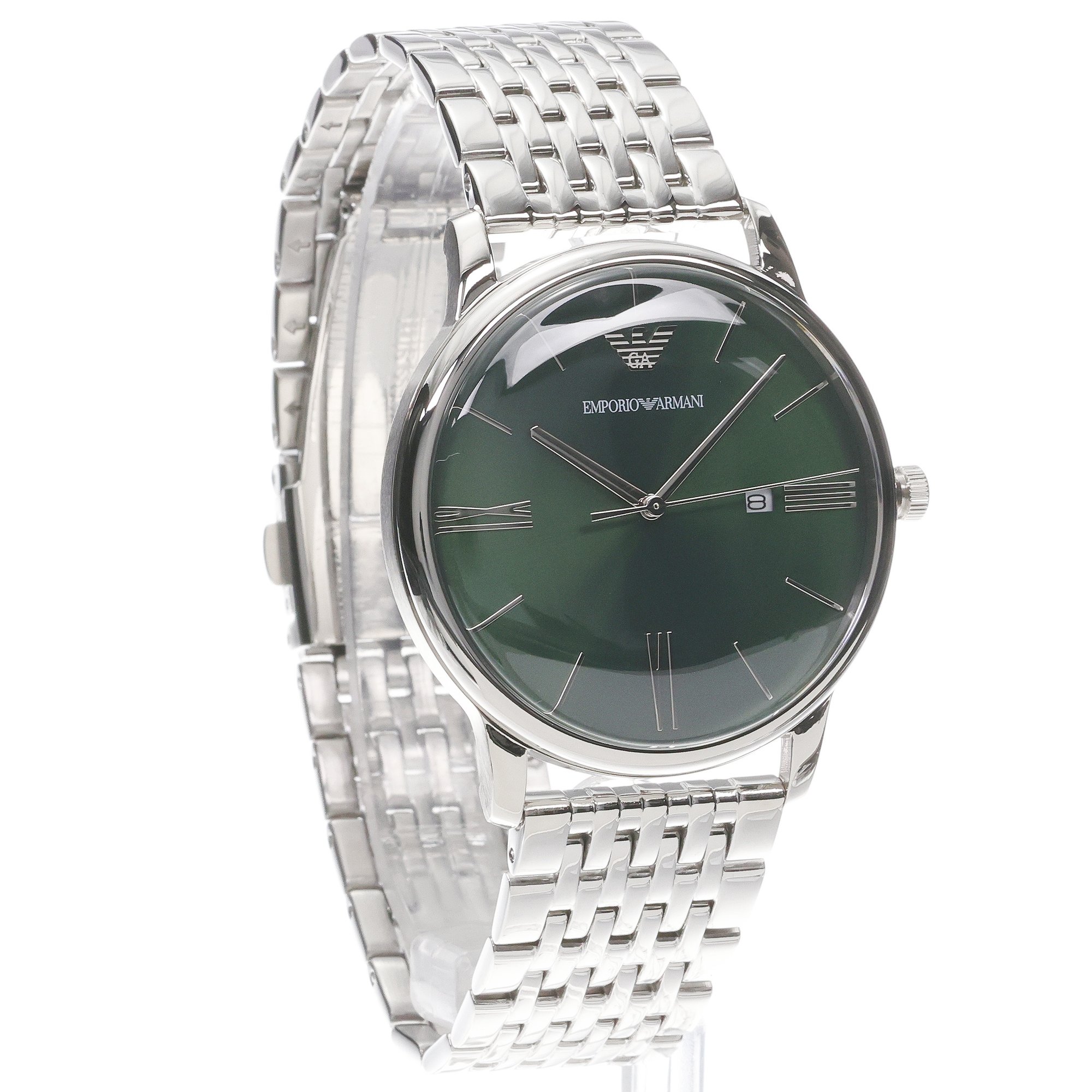 Emporio Armani AR80087SET Minimalist Gift Set zegarek klasyczny Emporio Armani - miniatura 3