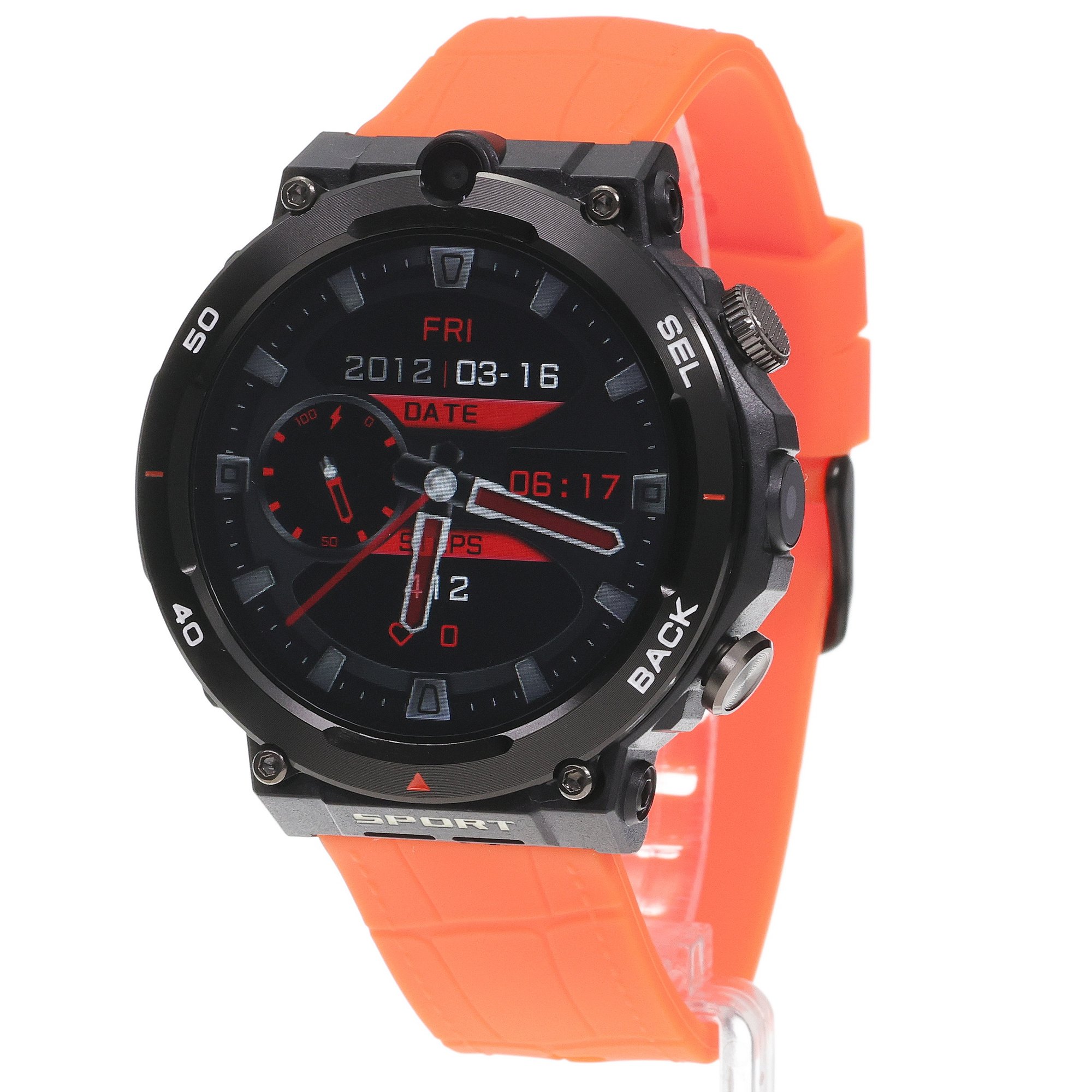 Enter AIW24538534-SET zegarek czarny wojskowy AiWatch pasek - miniatura 3