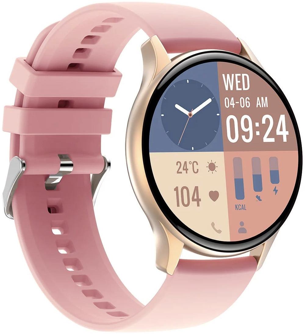 Enter SKM215539 Amoled Różowe Złoto zegarek sportowy Amoled
