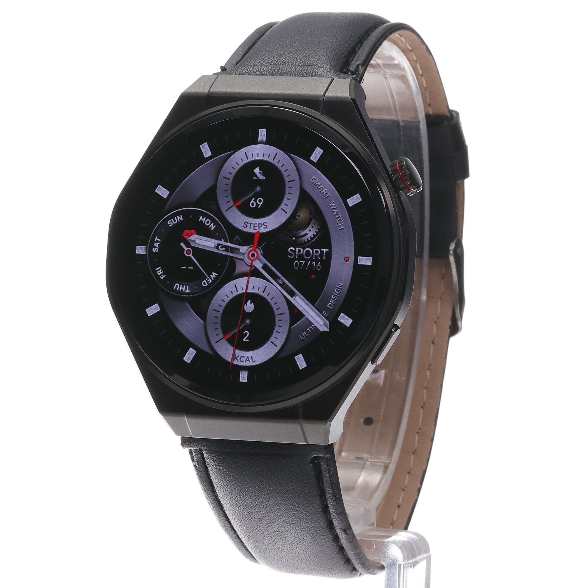Enter SLMHK514334 Smart Slim Czarny na Skórzanym Pasku Enter Smart zegarek czarny - miniatura 10