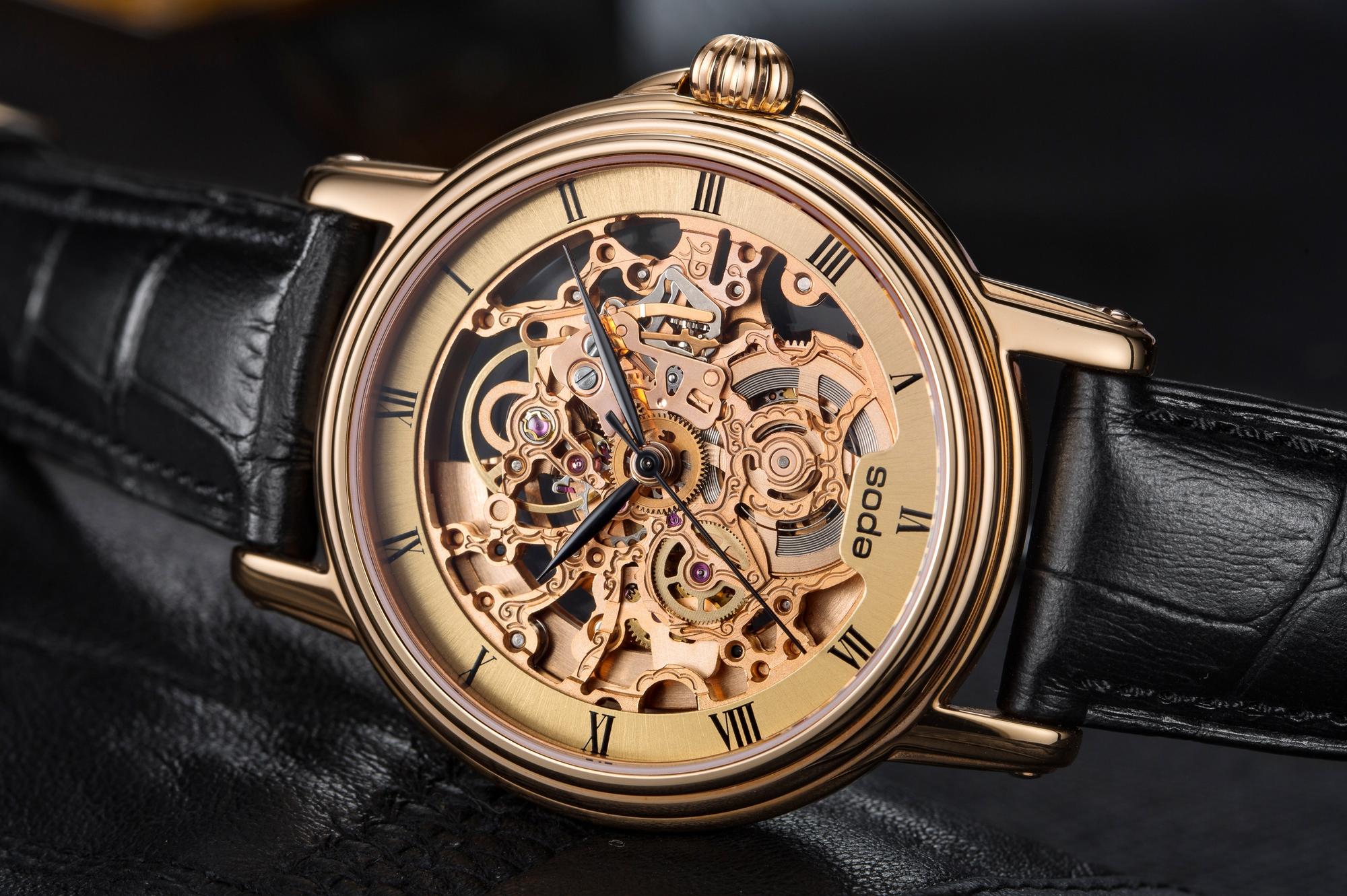 Epos 3336157242315 zegarek męski elegancki Timeless pasek - miniatura 9