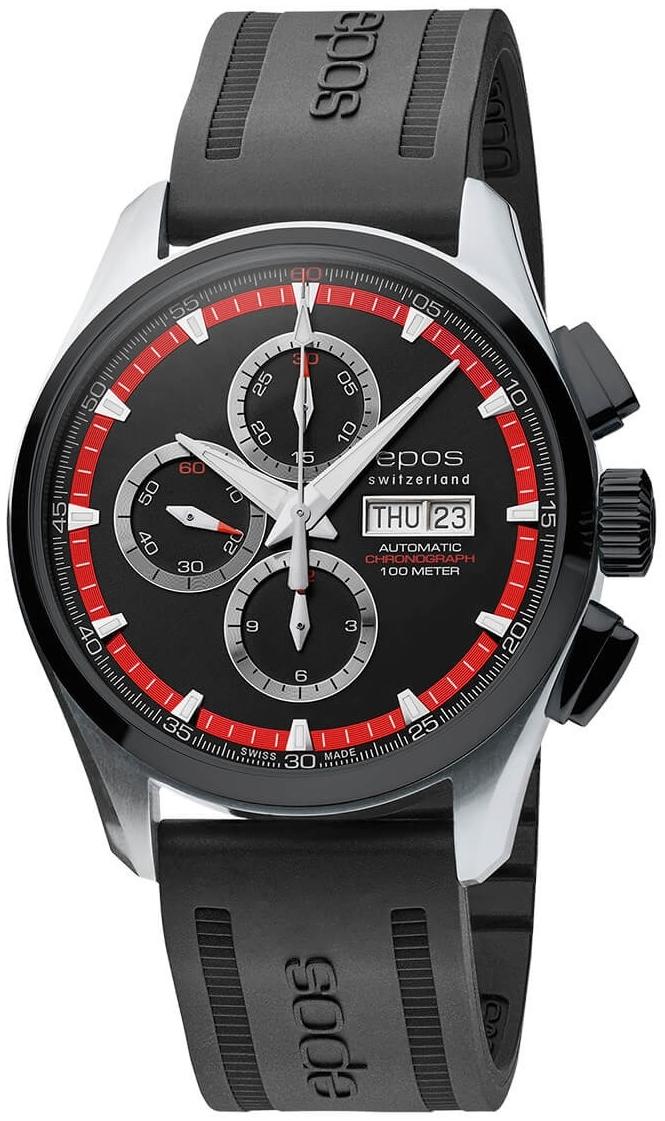 Epos Sportive Automatic Chronograph 3433 3433.228.35.15.55