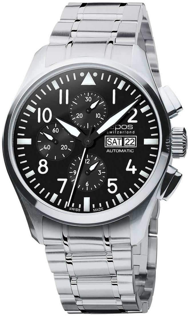 Epos Sportive Pilot Automatic Chronograph 3433 3433.228.35.35.30