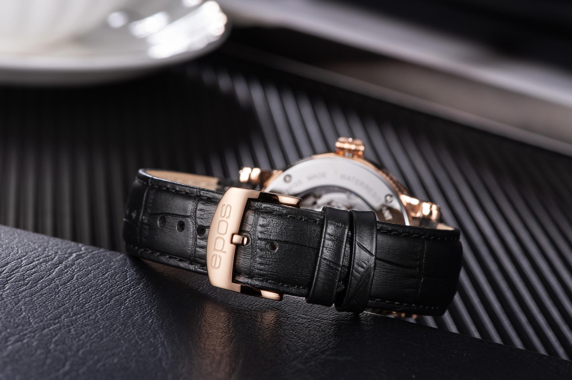 Epos 3439322241625 zegarek SWISS MADE - szwajcarskie Oeuvre DArt
