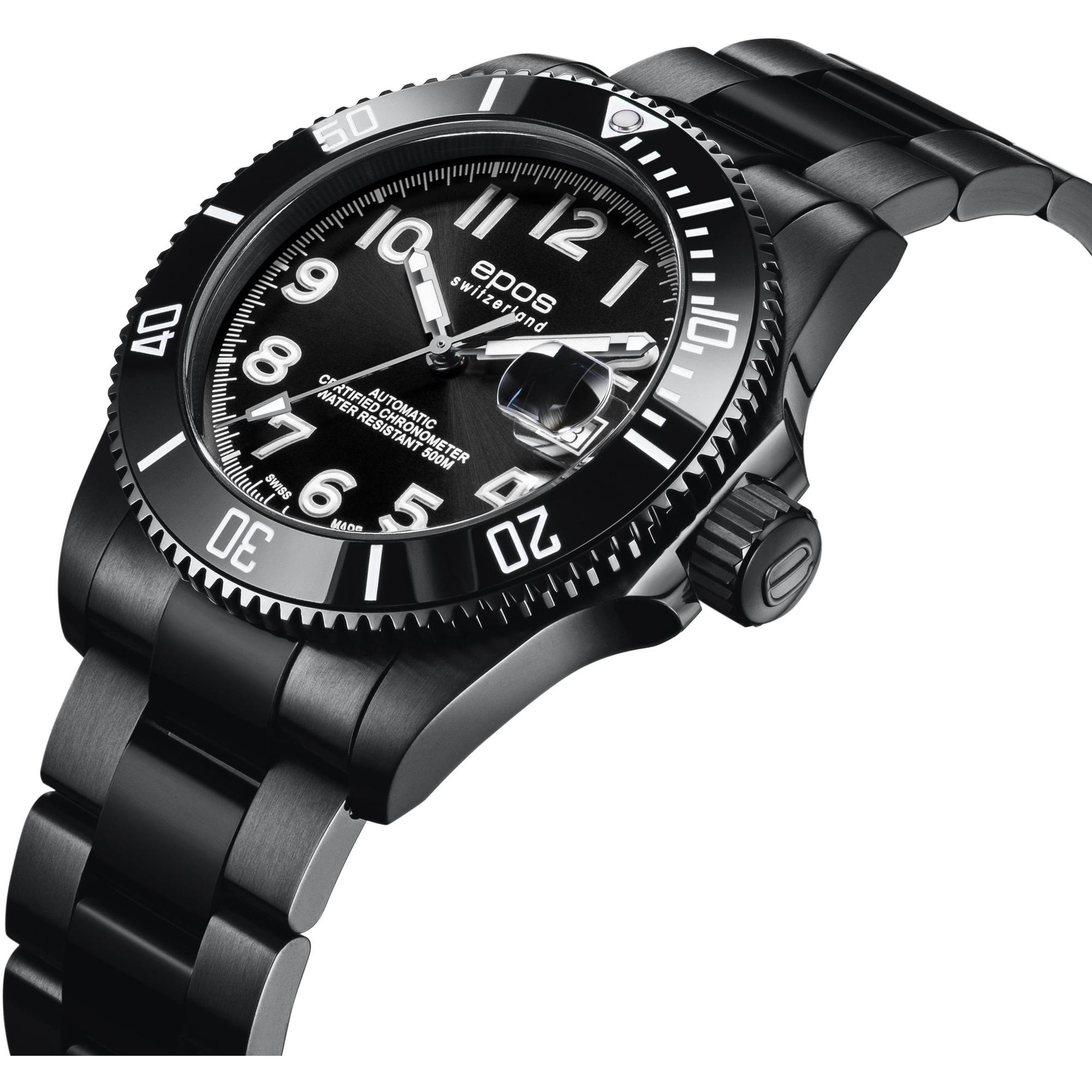 Epos 3504138853595 zegarek męski klasyczny Sportive bransoleta - miniatura 11