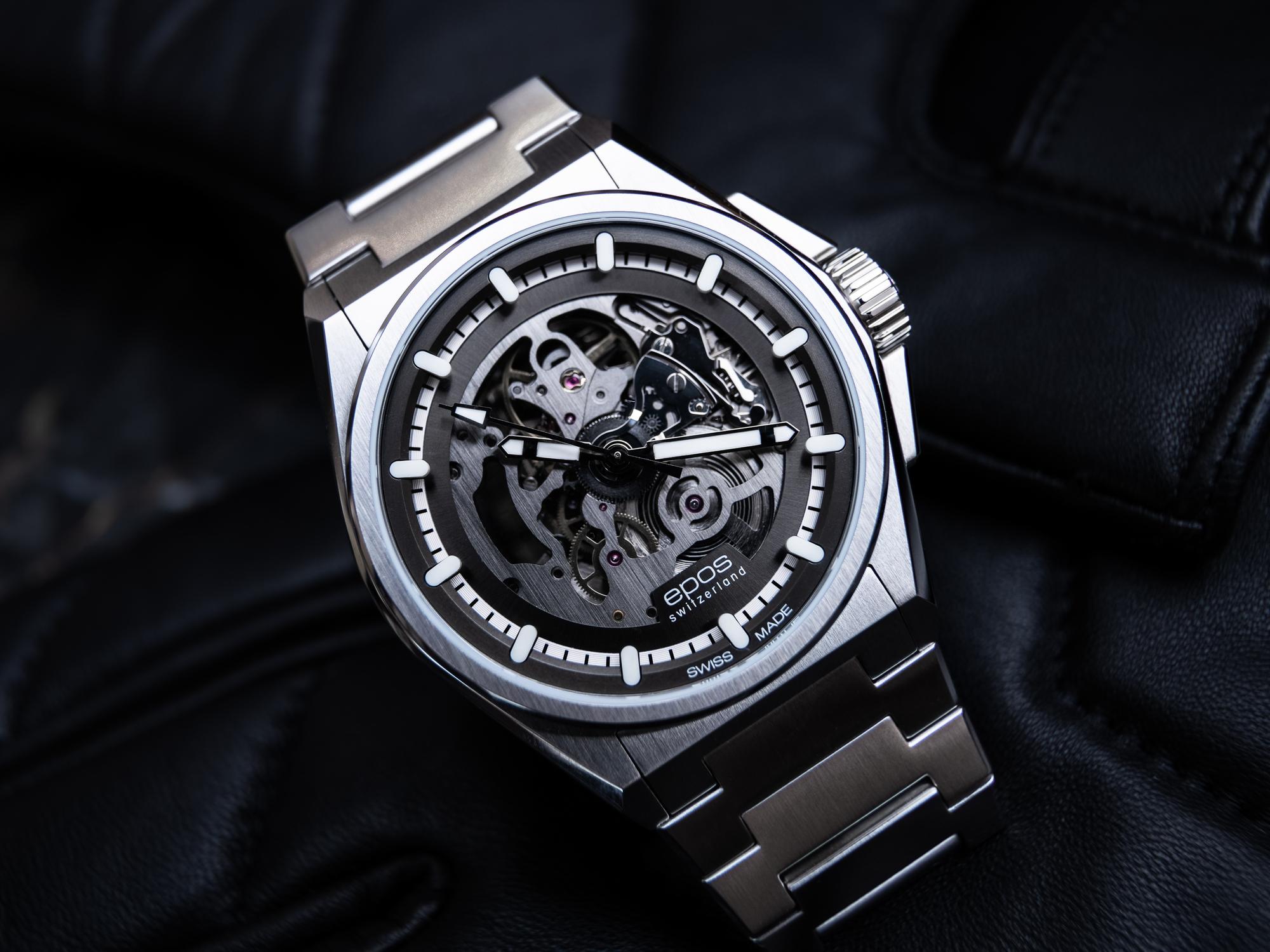 Epos 3505139201430 Sportive Sportive 3505 SK zegarek męski elegancki szafirowe - miniatura 8