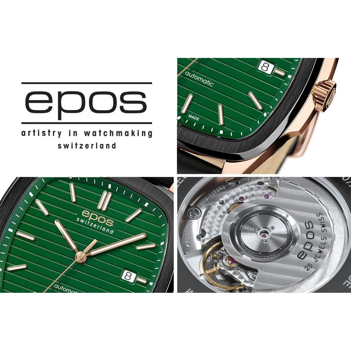 Epos 3511152551325 męski zegarek Timeless pasek