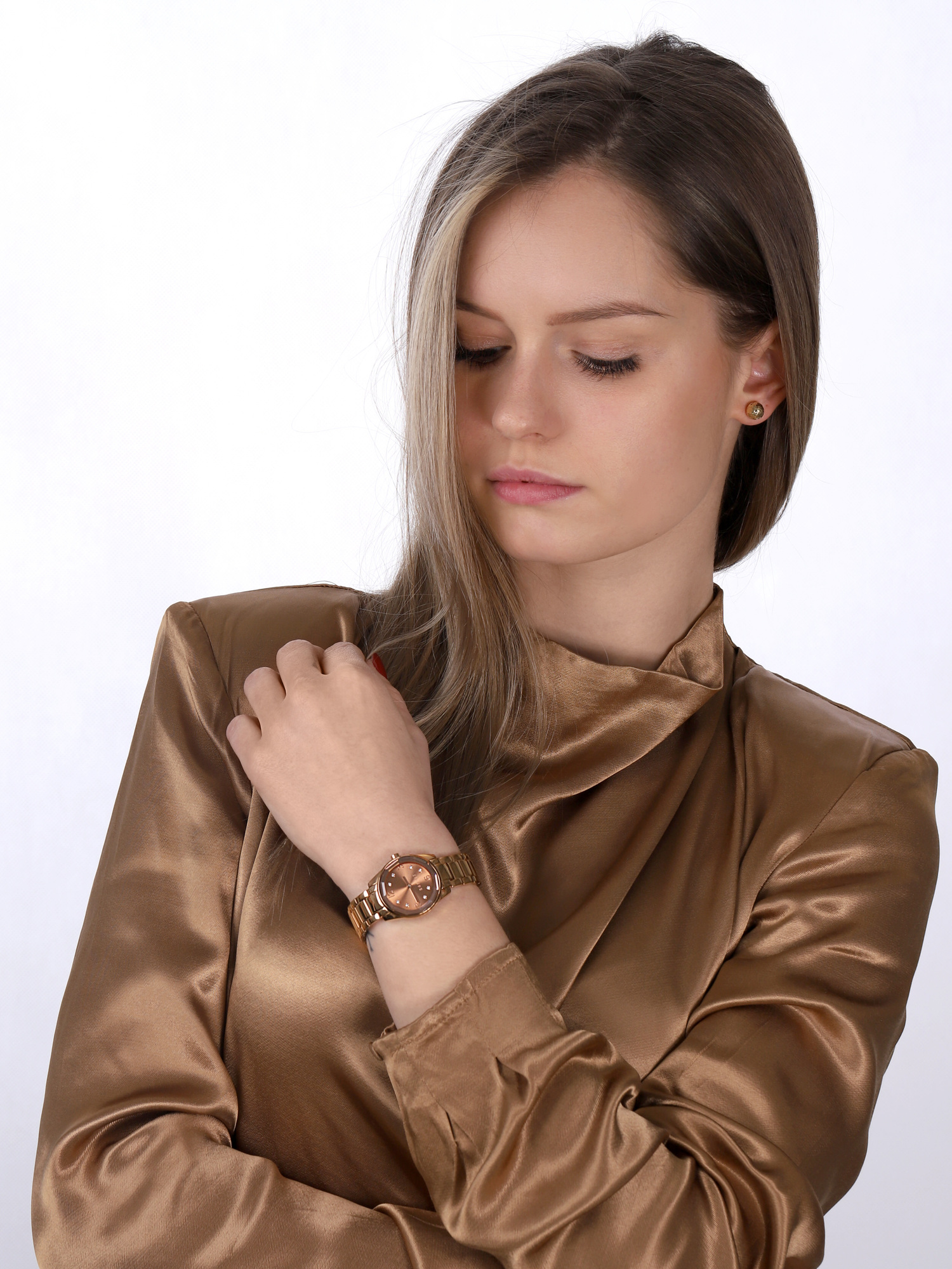 Esprit ES106552006 zegarek różowe złoto fashion/modowy Damskie bransoleta - miniatura 2