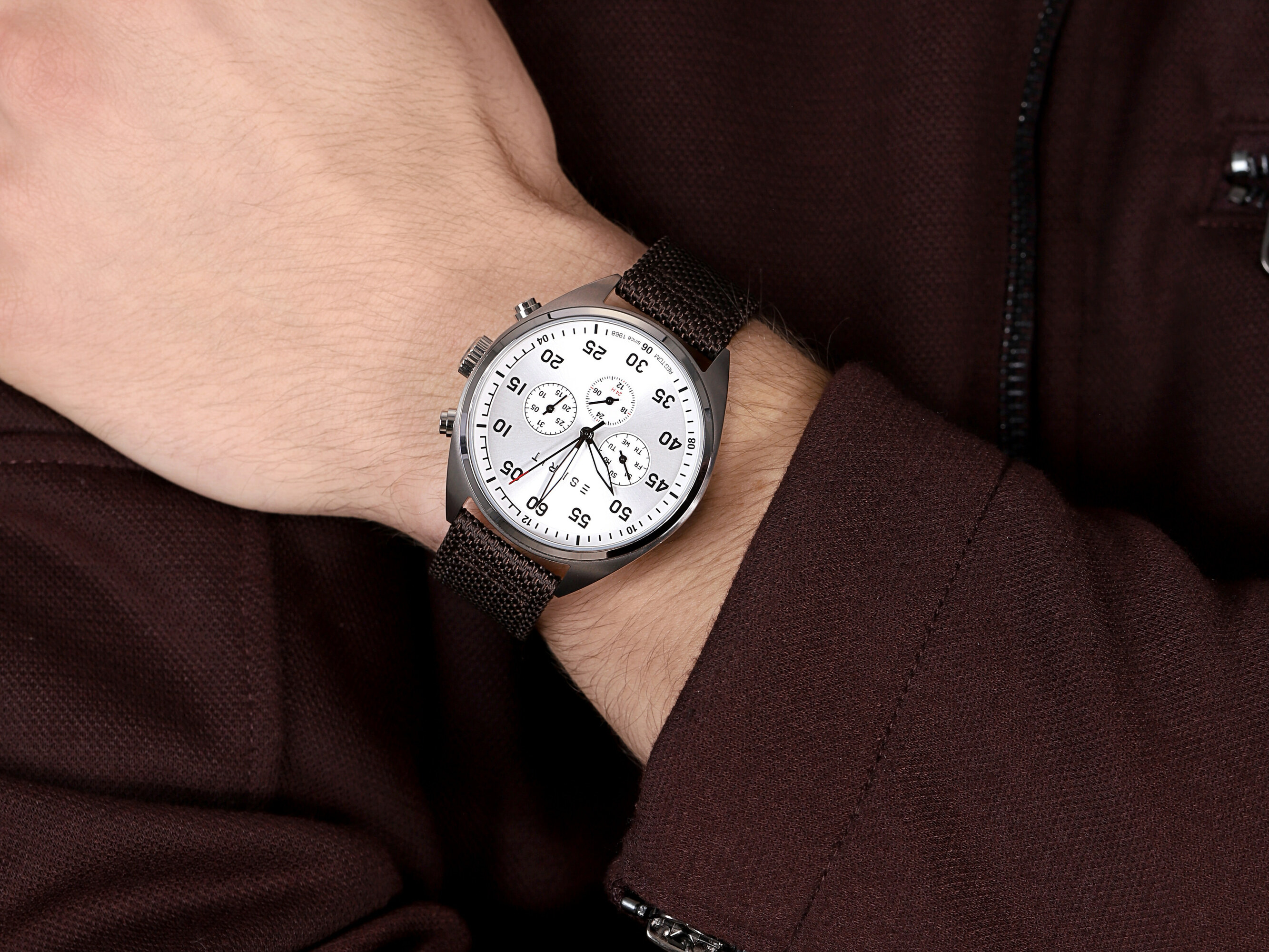 Esprit ES108791004 męski zegarek Męskie pasek - miniatura 4