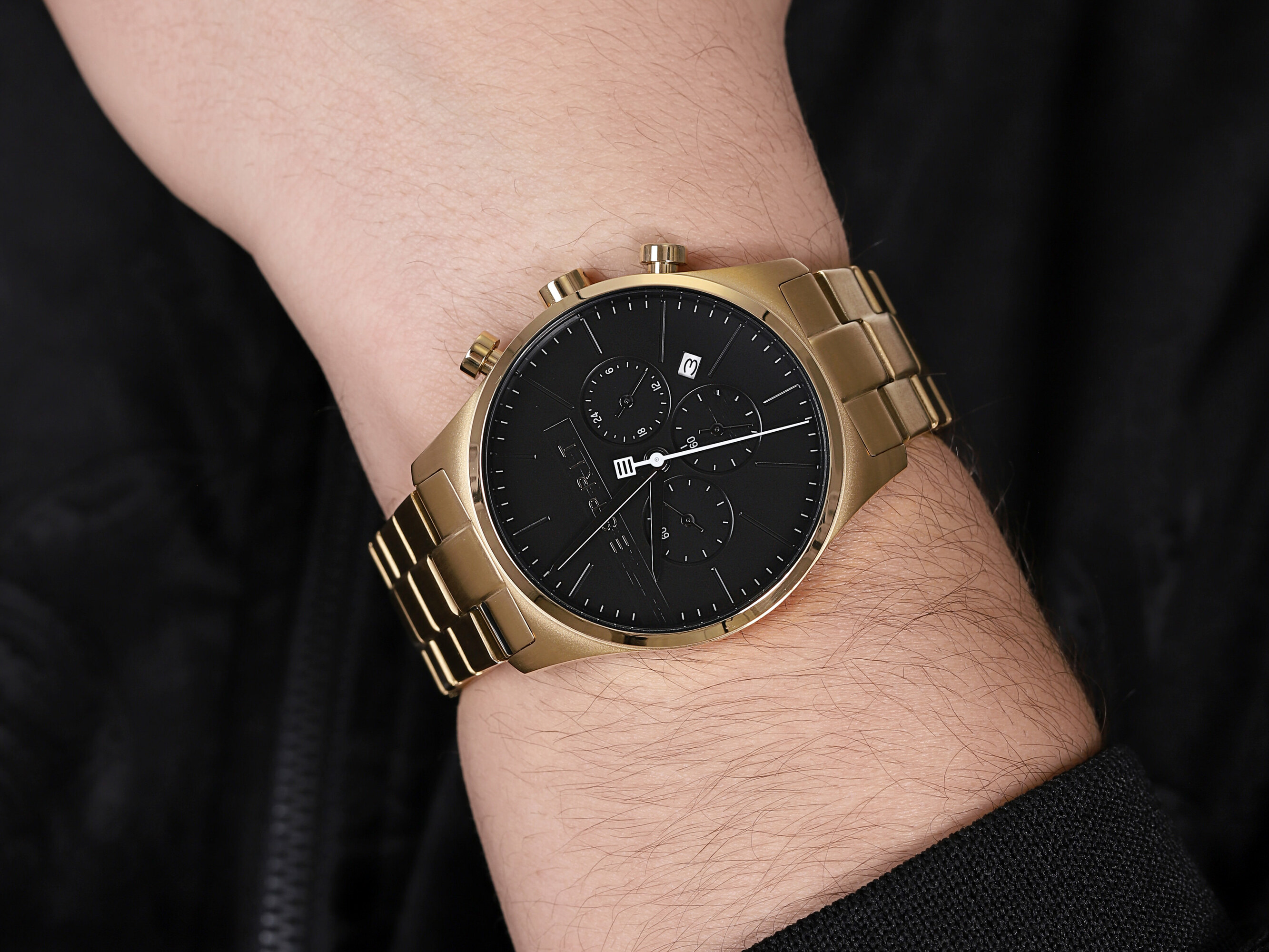Esprit ES1G053M0065 zegarek złoty fashion/modowy Męskie bransoleta - miniatura 4