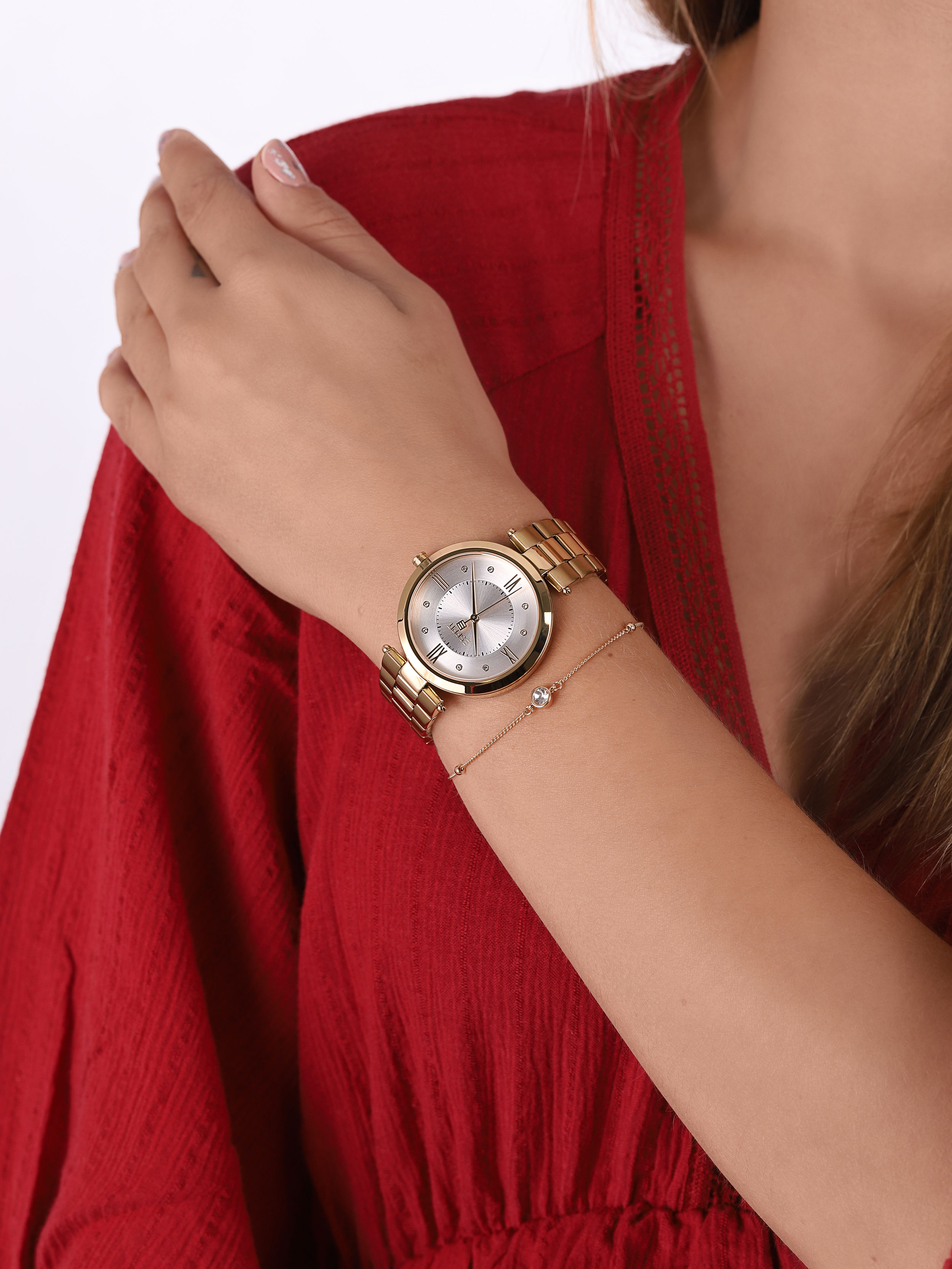 Esprit ES1L252M0025 zegarek złoty klasyczny Damskie bransoleta - miniatura 3