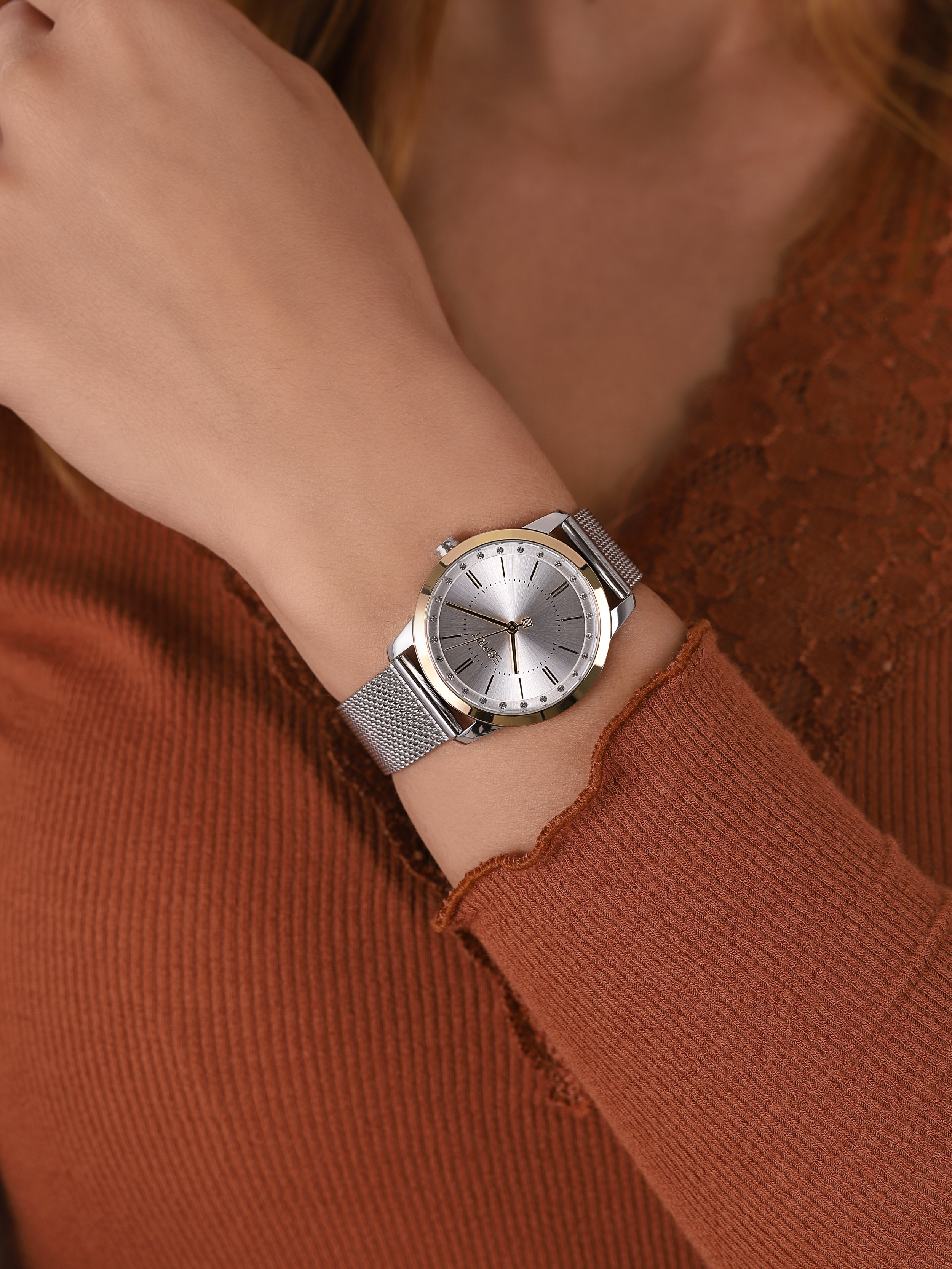 Esprit ES1L276M0135 zegarek srebrny klasyczny Damskie bransoleta - miniatura 3