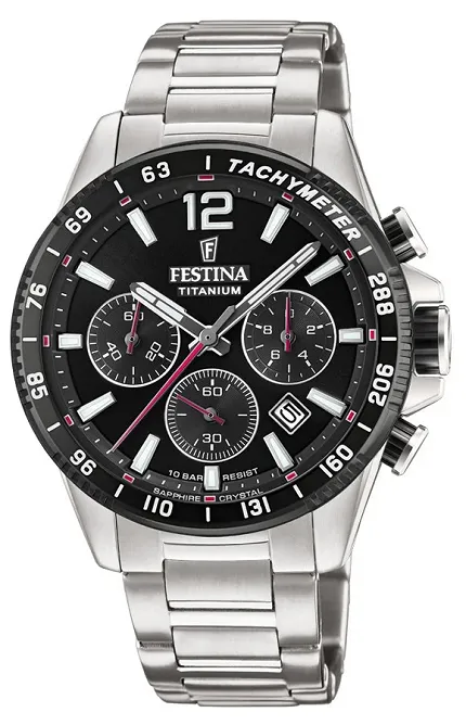 Festina F20520-4 Titanium Titanium Sport Chrono Sapphire