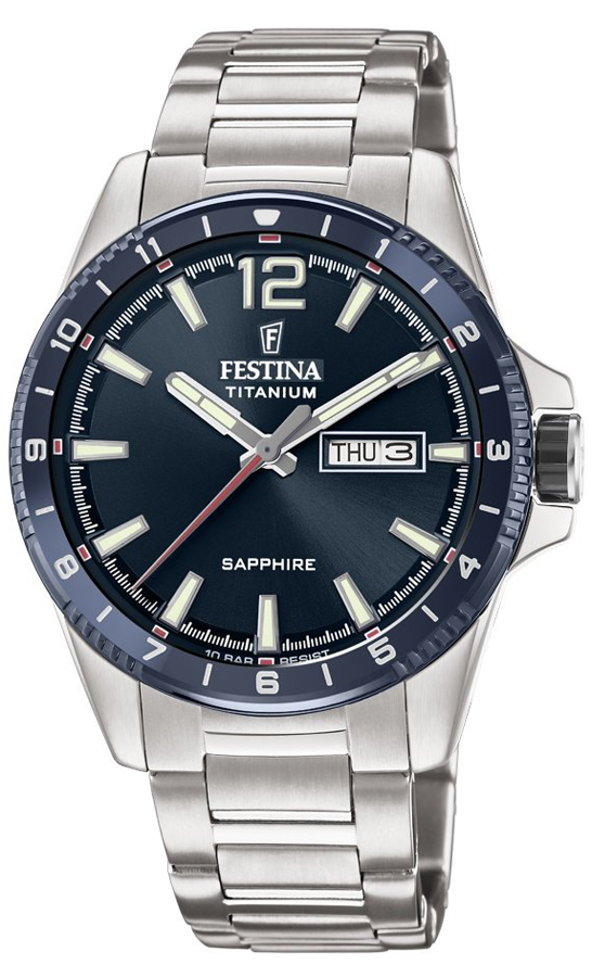Festina F20529-2 Titanium Titanium Sport Sapphire