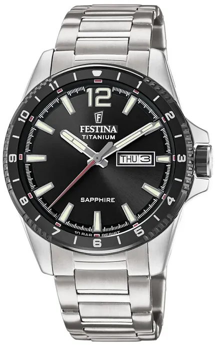 Festina F20529-4 Titanium Titanium Sport Sapphire - zdjęcie 1