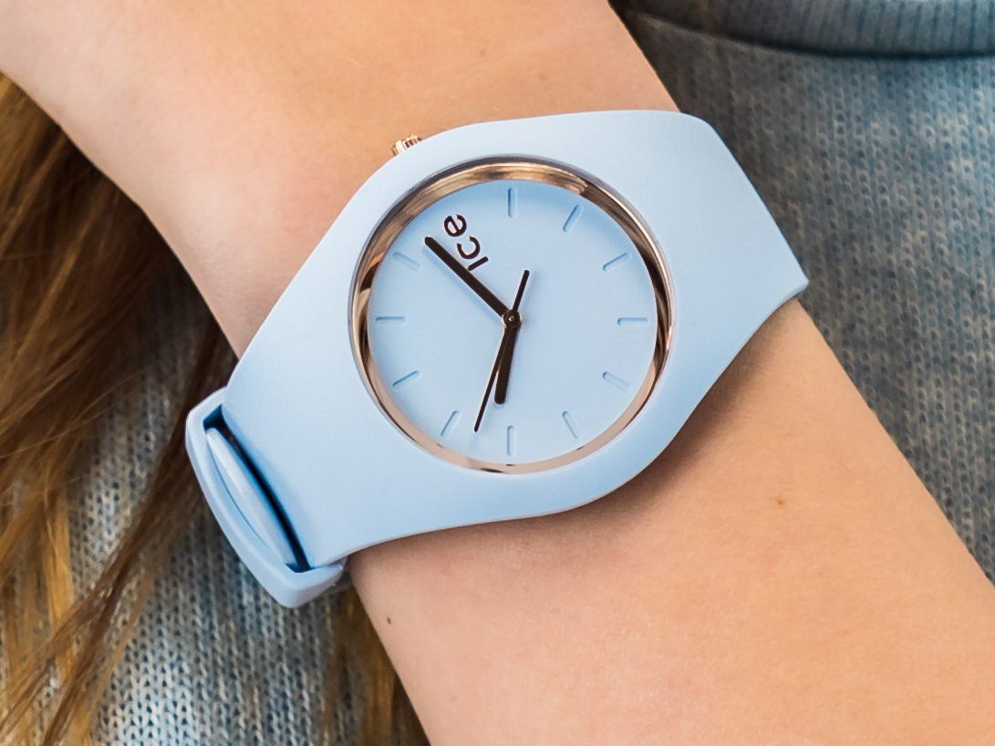 zegarek ICE Watch ICE.001067 niebieski Ice-Glam Pastel