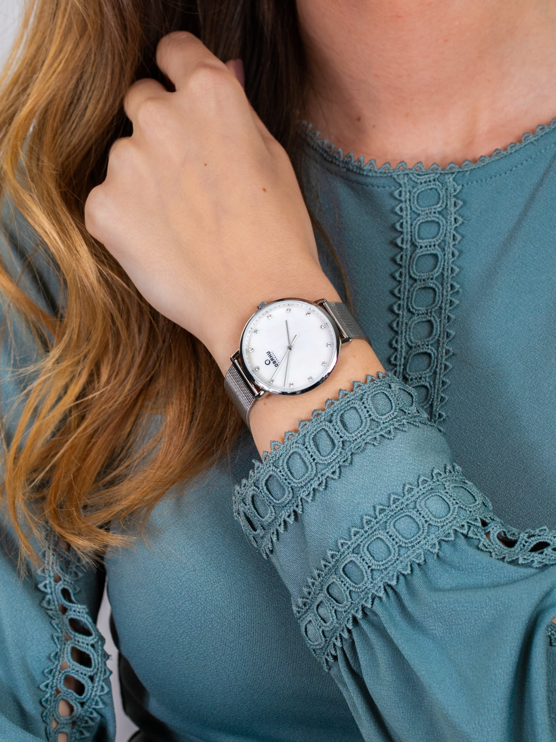 Obaku Denmark V186LXCWMC damski zegarek Slim bransoleta - miniatura 3