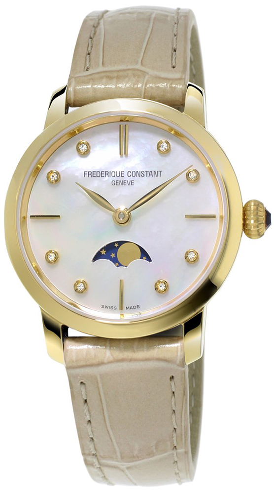 Frederique Constant SLIMLINE LADIES MOONPHASE FC-206MPWD1S5