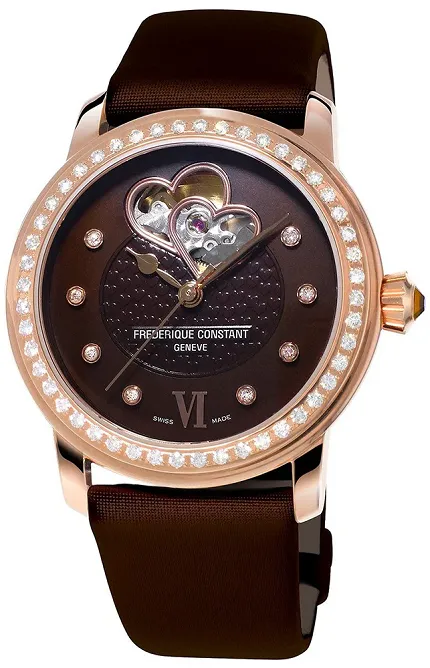 Frederique Constant FC-310CDHB2PD4 Ladies Automatic LADIES AUTOMATIC DOUBLE HEART BEAT - zdjęcie 1