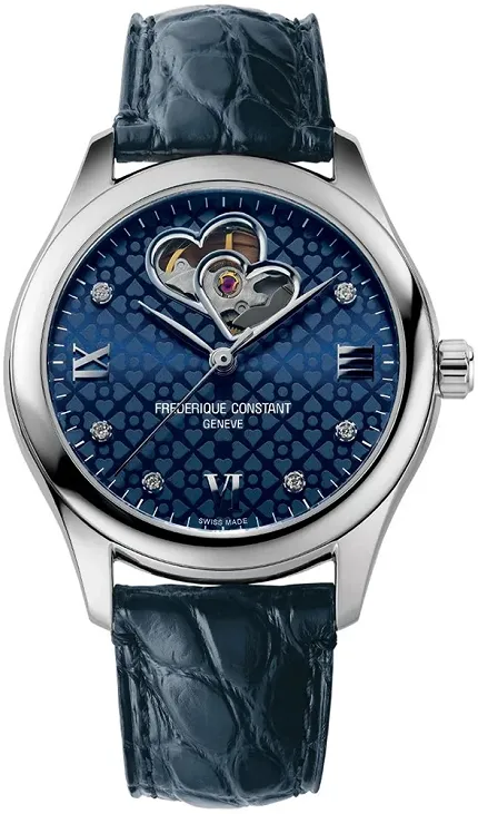 Frederique Constant FC-310NDHB3B6 Ladies Automatic LADIES AUTOMATIC DOUBLE HEART BEAT - zdjęcie 1