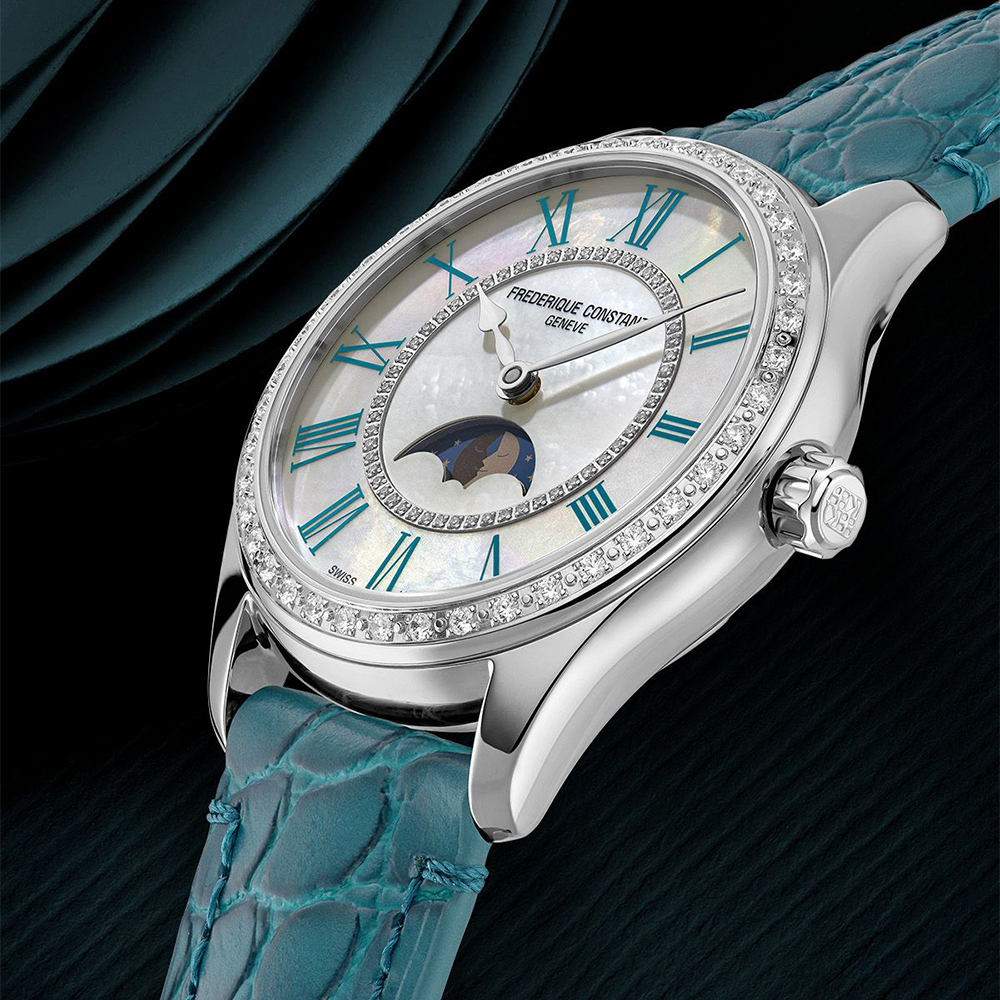 FC-331MPWTD3BD6 zegarek złoty elegancki Classics pasek - miniatura 5