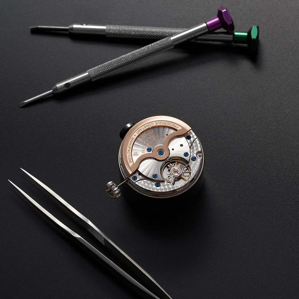 FC-716S3H9 zegarek srebrny klasyczny Manufacture pasek - miniatura 5