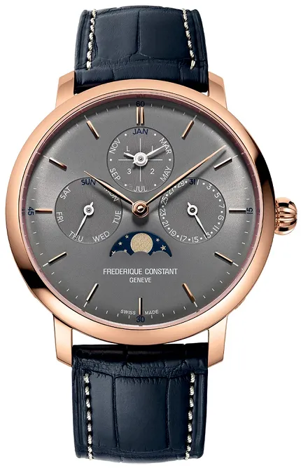 Frederique Constant FC-775G4S4 Manufacture SLIMLINE PERPETUAL CALENDAR MANUFACTURE - zdjęcie 1
