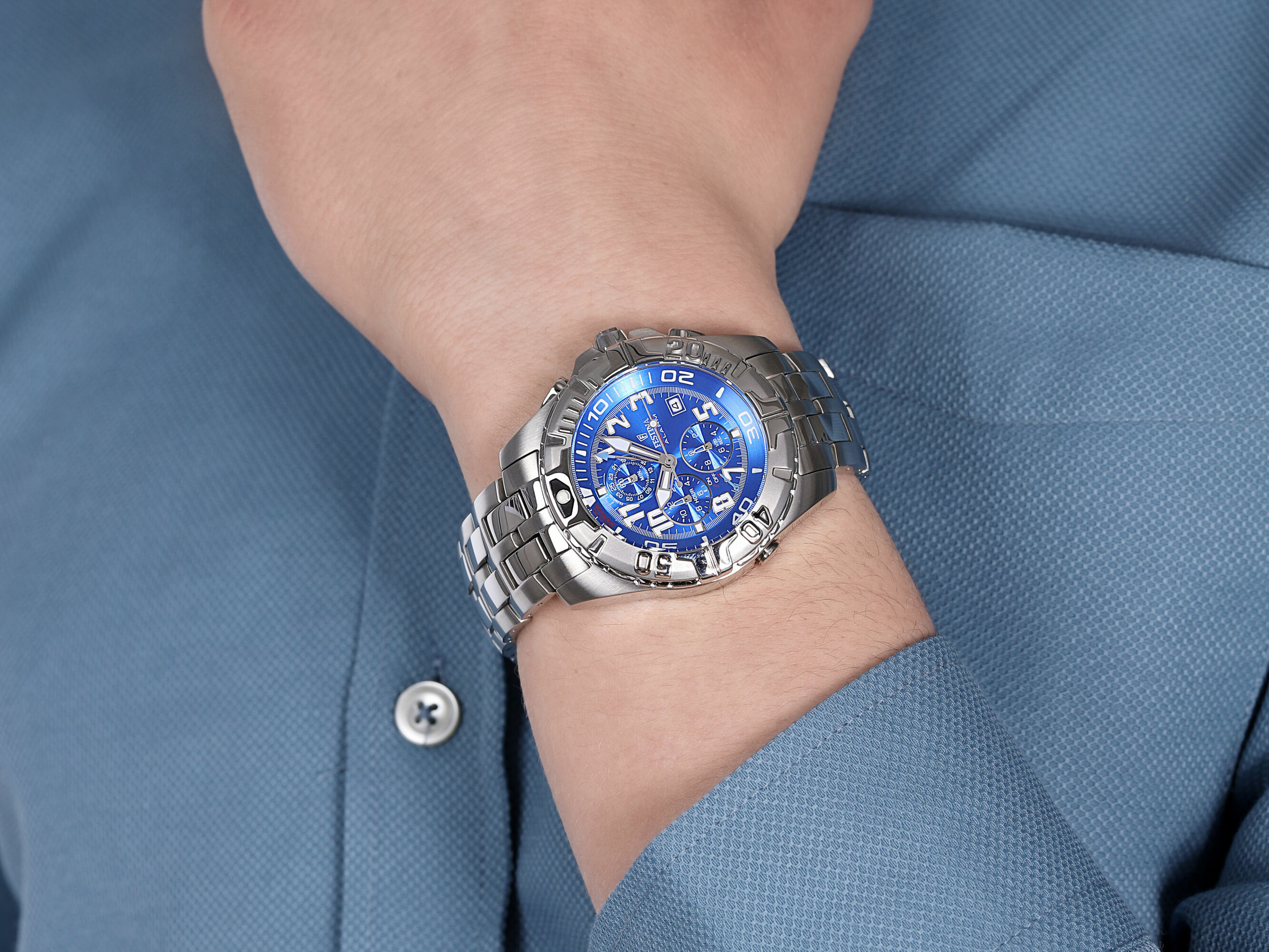 Festina F16095-1 zegarek męski Chronograf - miniatura 4