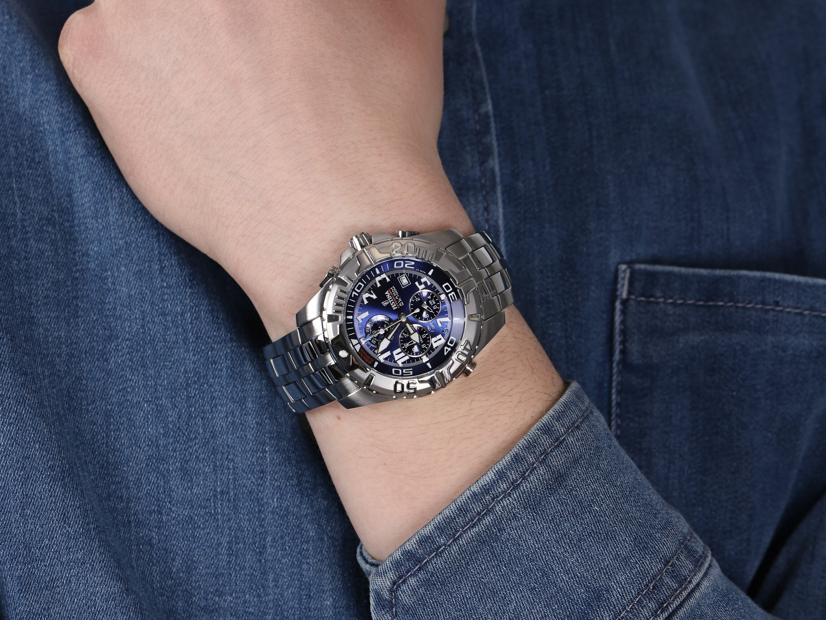 Festina F16095-3 zegarek męski Chronograf - miniatura 4