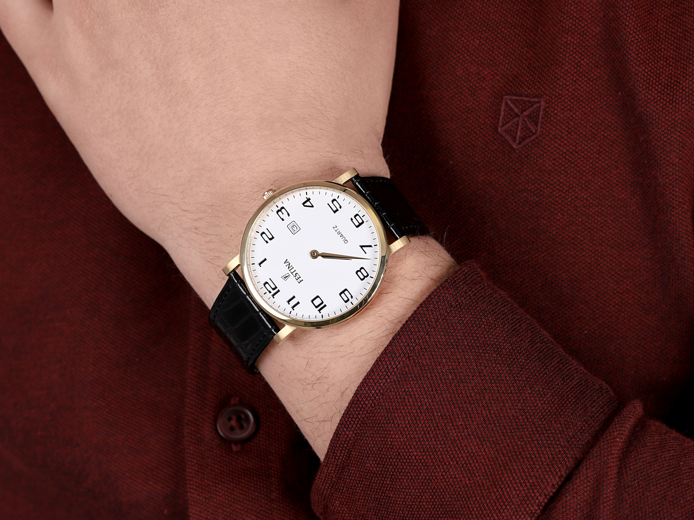 Festina F16478-1 męski zegarek Classic pasek - miniatura 4