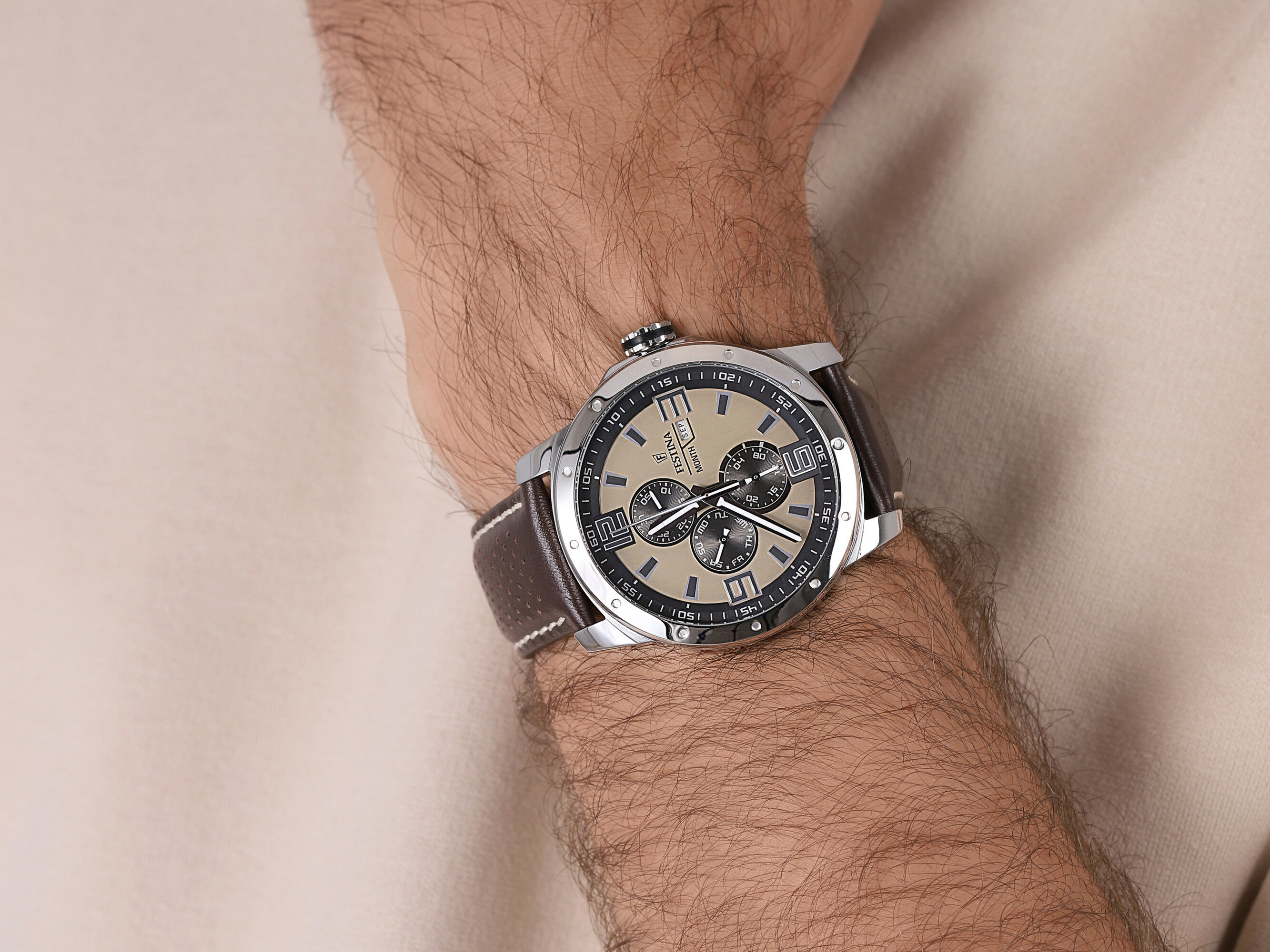 Festina F16585-6 męski zegarek Sport pasek - miniatura 4