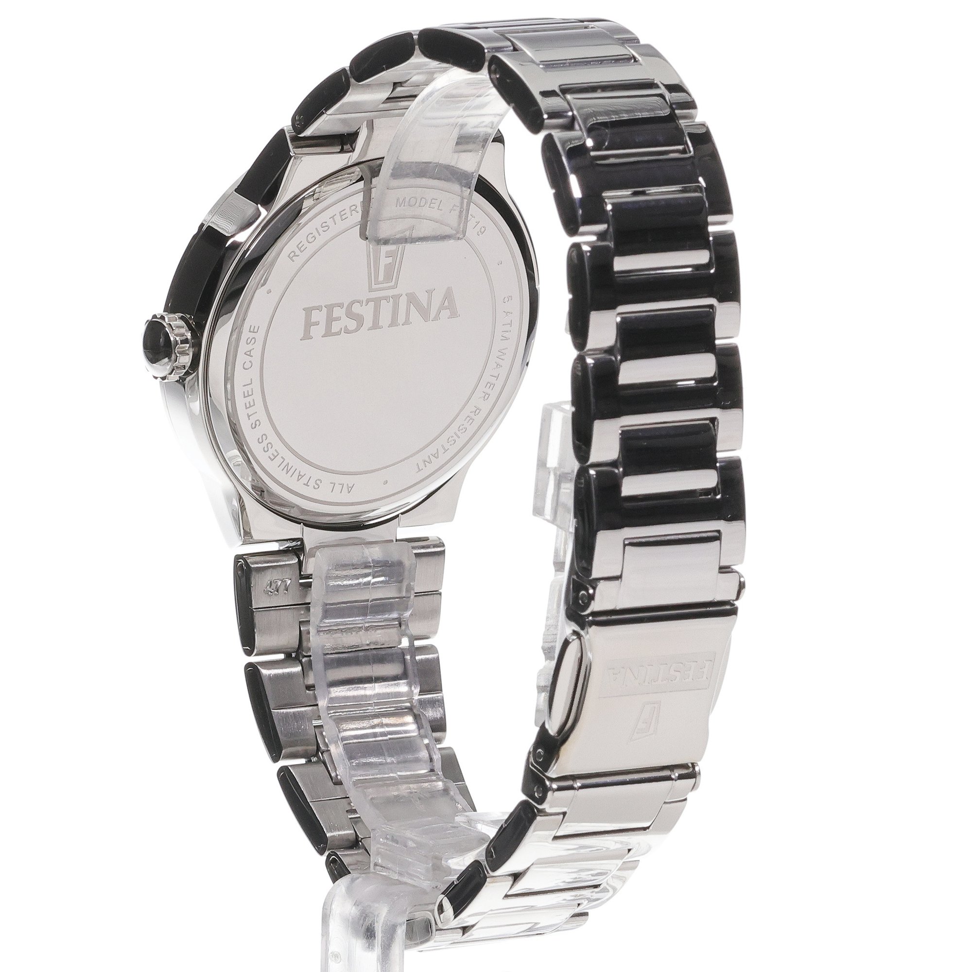 Festina F16719-5 damski zegarek Classic bransoleta