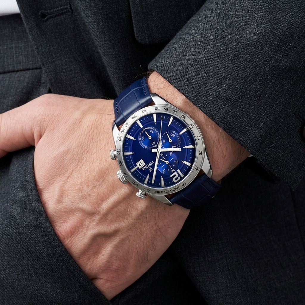 Festina F16760-3 zegarek męski Chronograf - miniatura 2